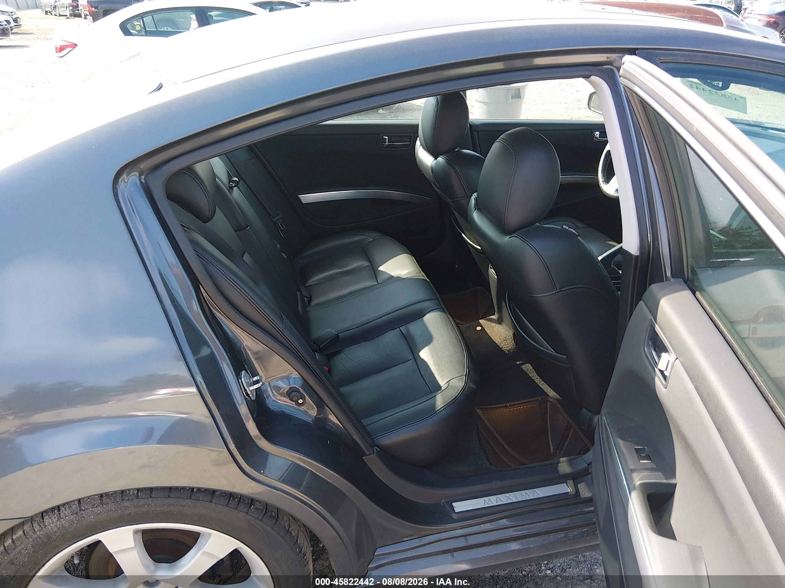 2007 Nissan Maxima 3.5 Se Gray vin: 1N4BA41E37C863266
