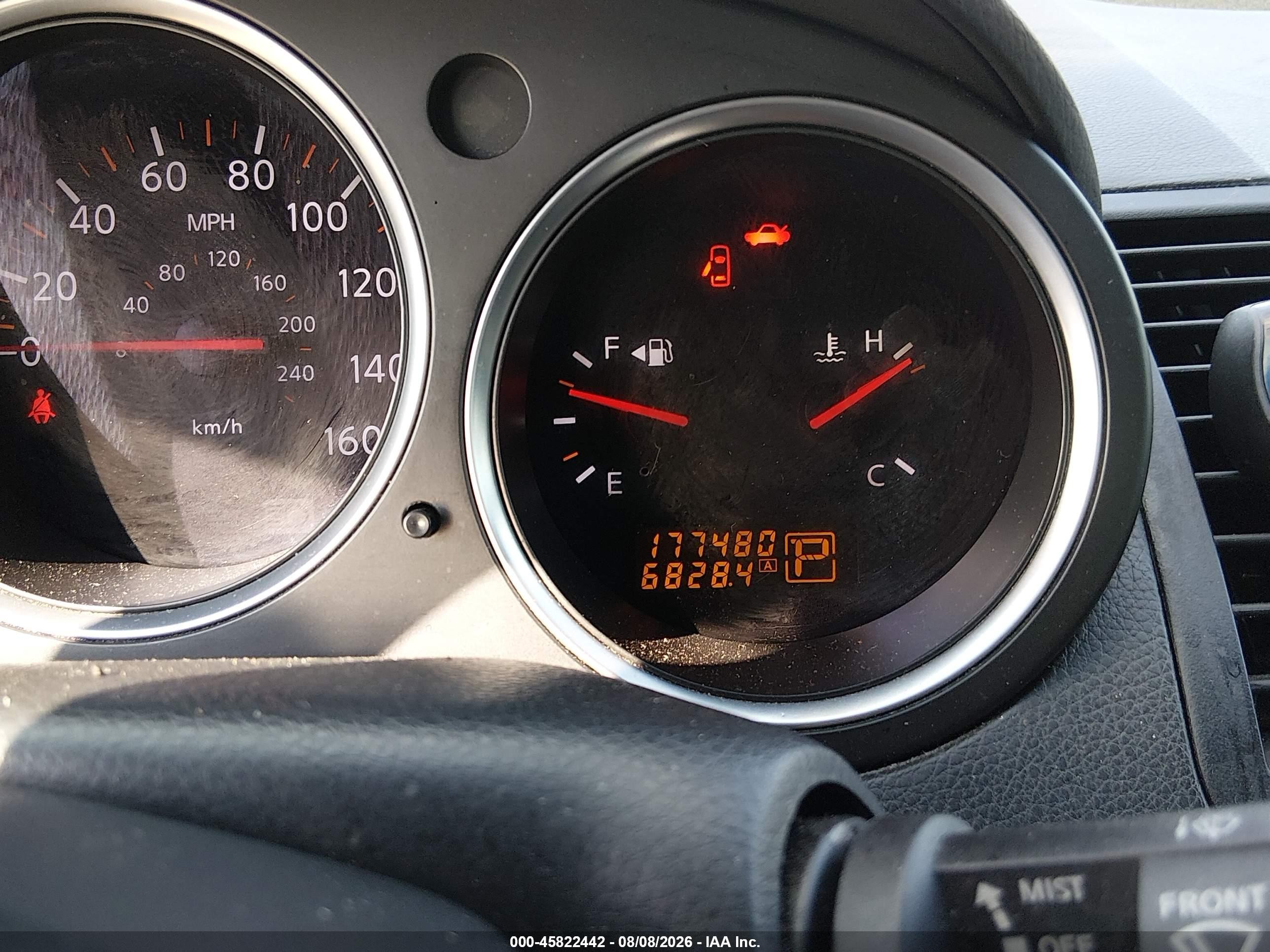 2007 Nissan Maxima 3.5 Se Gray vin: 1N4BA41E37C863266