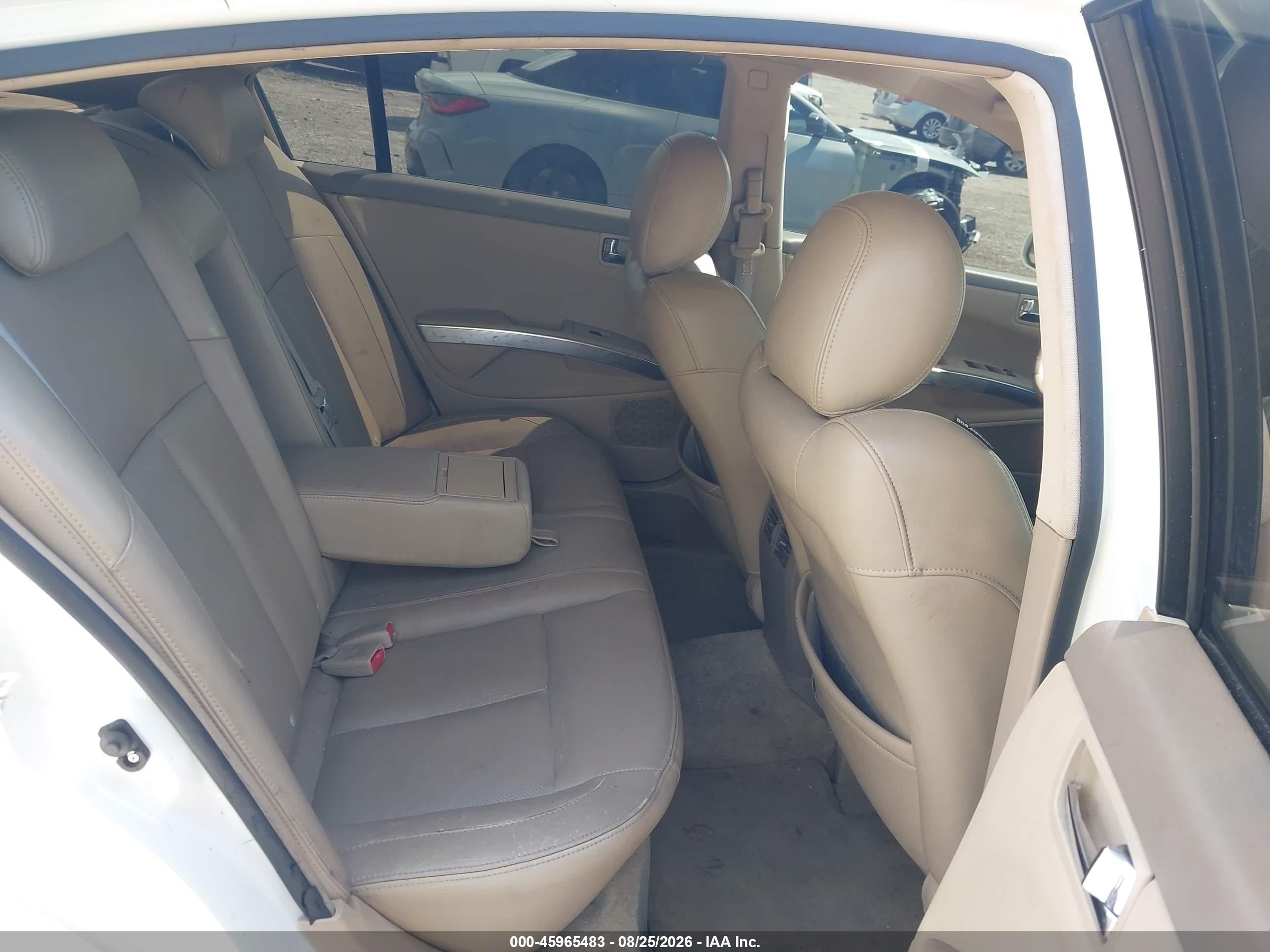 2007 Nissan Maxima 3.5 Se White vin: 1N4BA41E37C865261