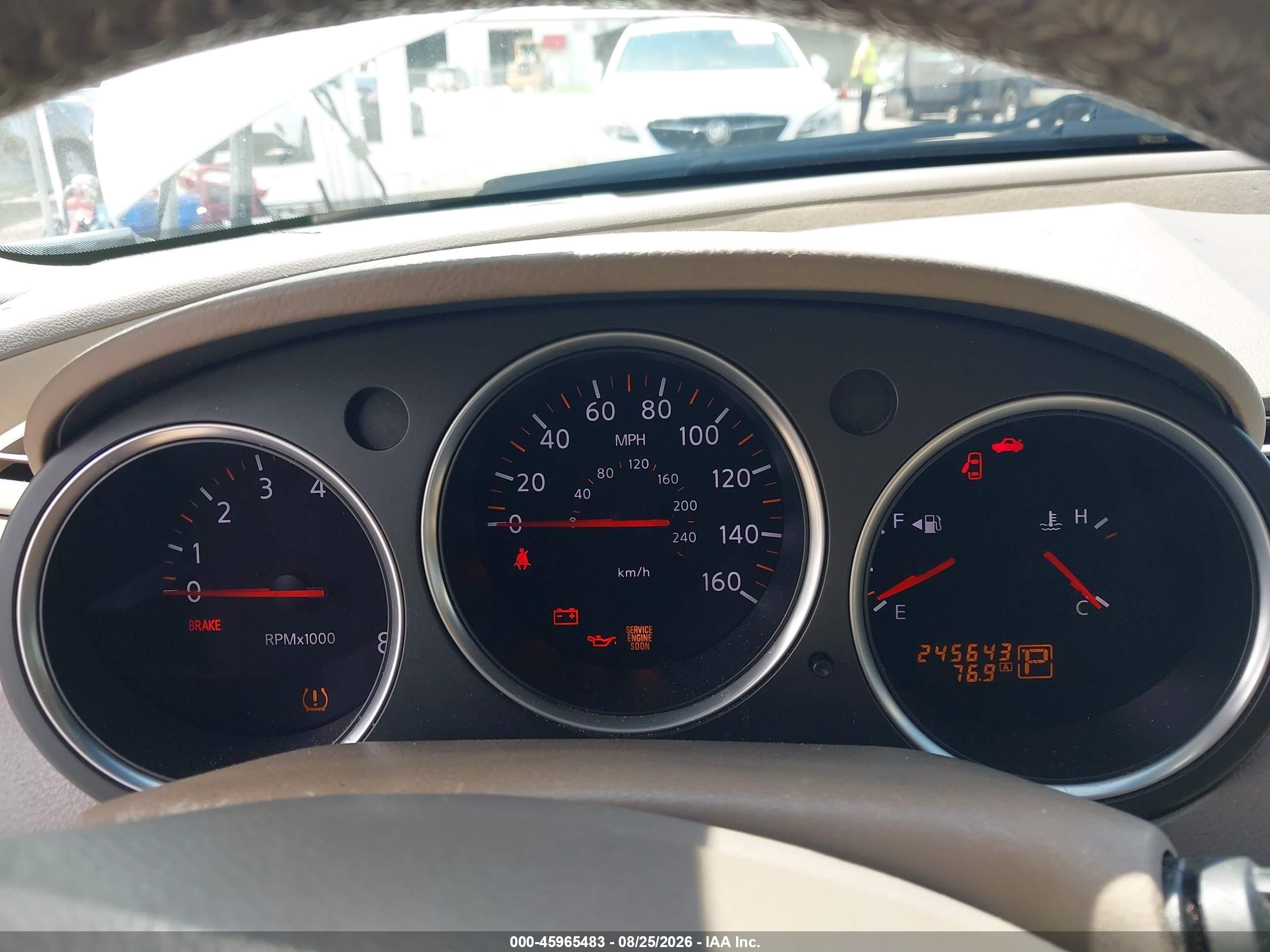 2007 Nissan Maxima 3.5 Se White vin: 1N4BA41E37C865261