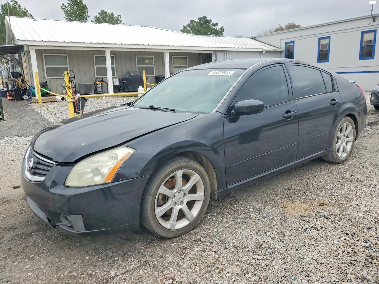 2008 Nissan Maxima 3.5 Se Black vin: 1N4BA41E38C802226