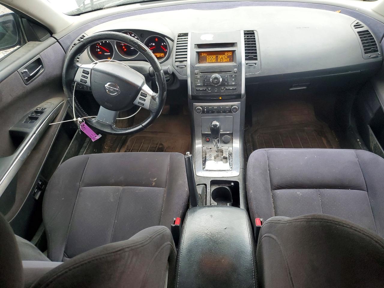 2008 Nissan Maxima 3.5 Se Black vin: 1N4BA41E38C802226