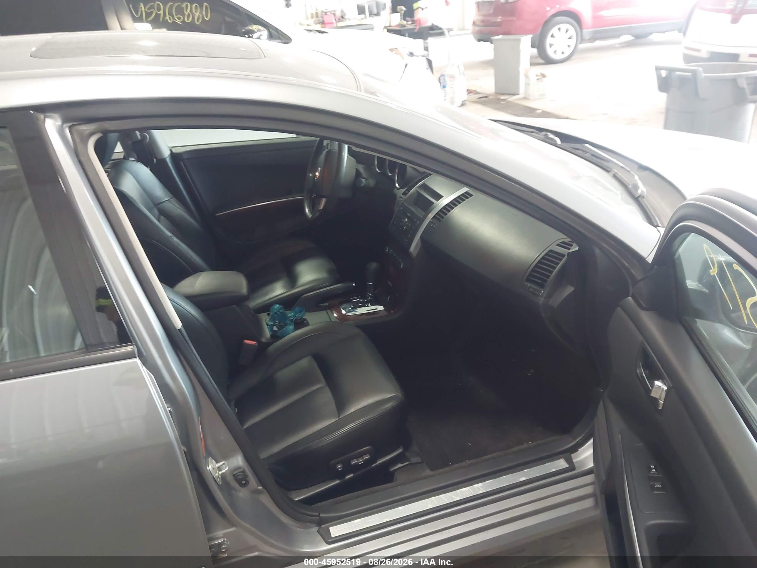 2008 Nissan Maxima 3.5 Sl Gray vin: 1N4BA41E38C809029