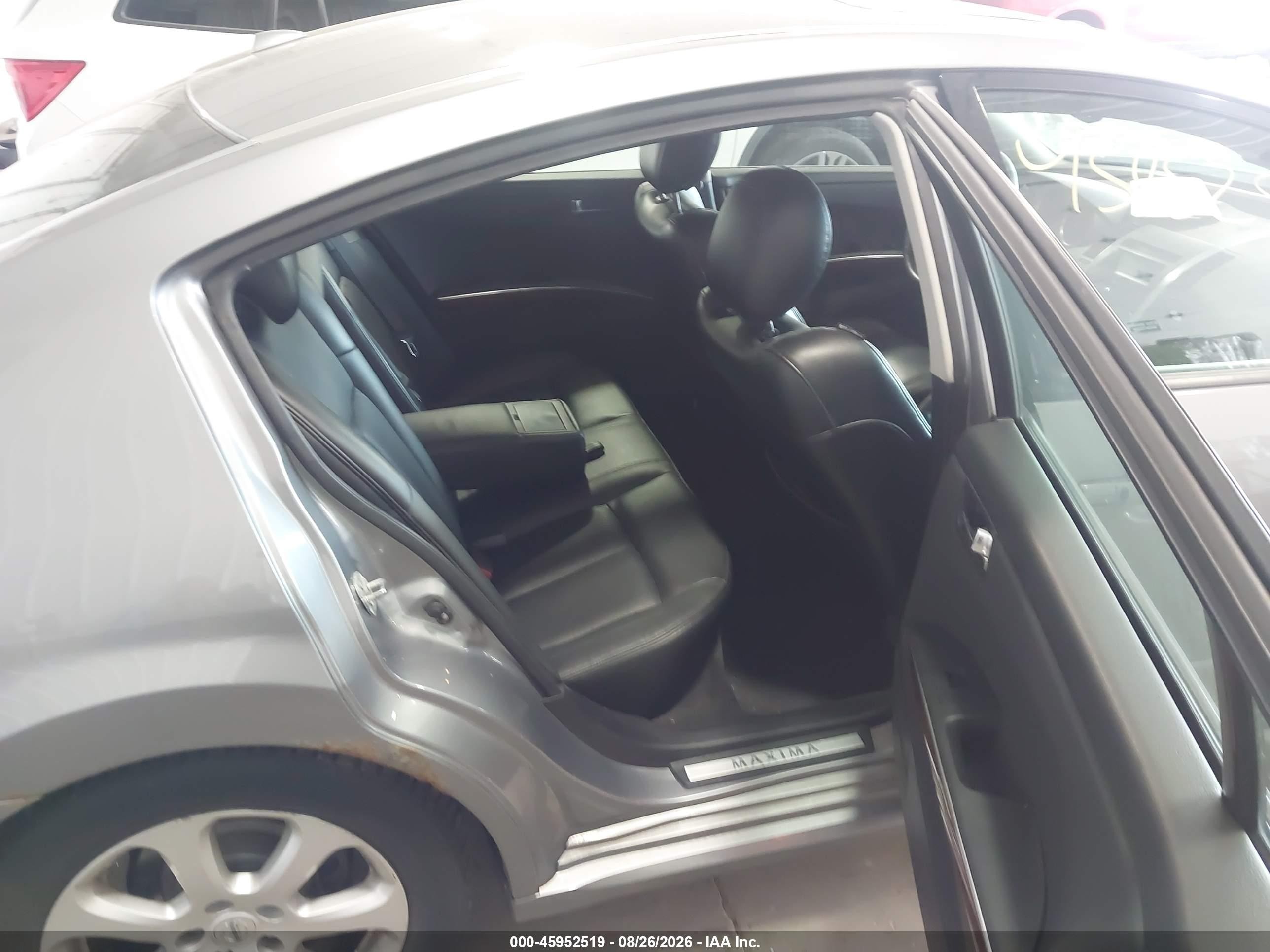 2008 Nissan Maxima 3.5 Sl Gray vin: 1N4BA41E38C809029