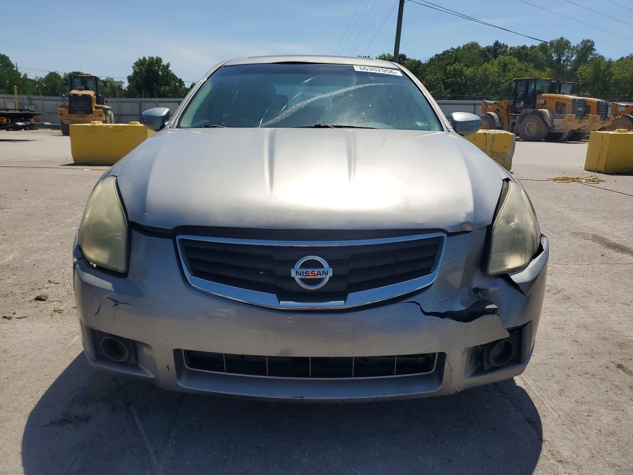 2008 Nissan Maxima 3.5 Se Серый vin: 1N4BA41E38C819088