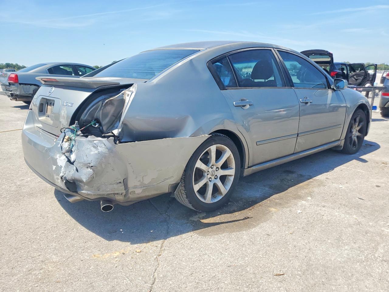 2008 Nissan Maxima 3.5 Se Серый vin: 1N4BA41E38C819088