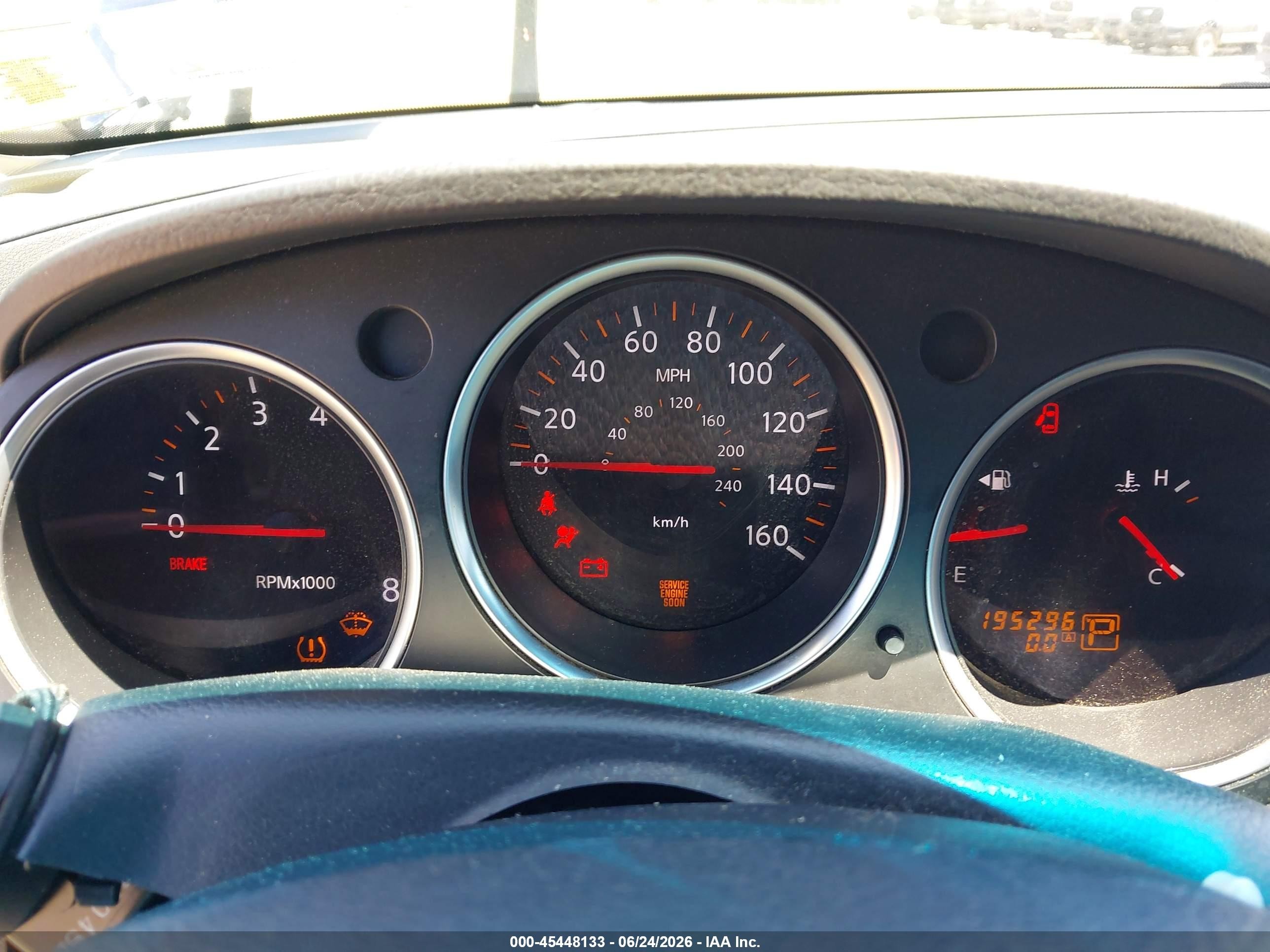2008 Nissan Maxima 3.5 Sl Blue vin: 1N4BA41E38C825490