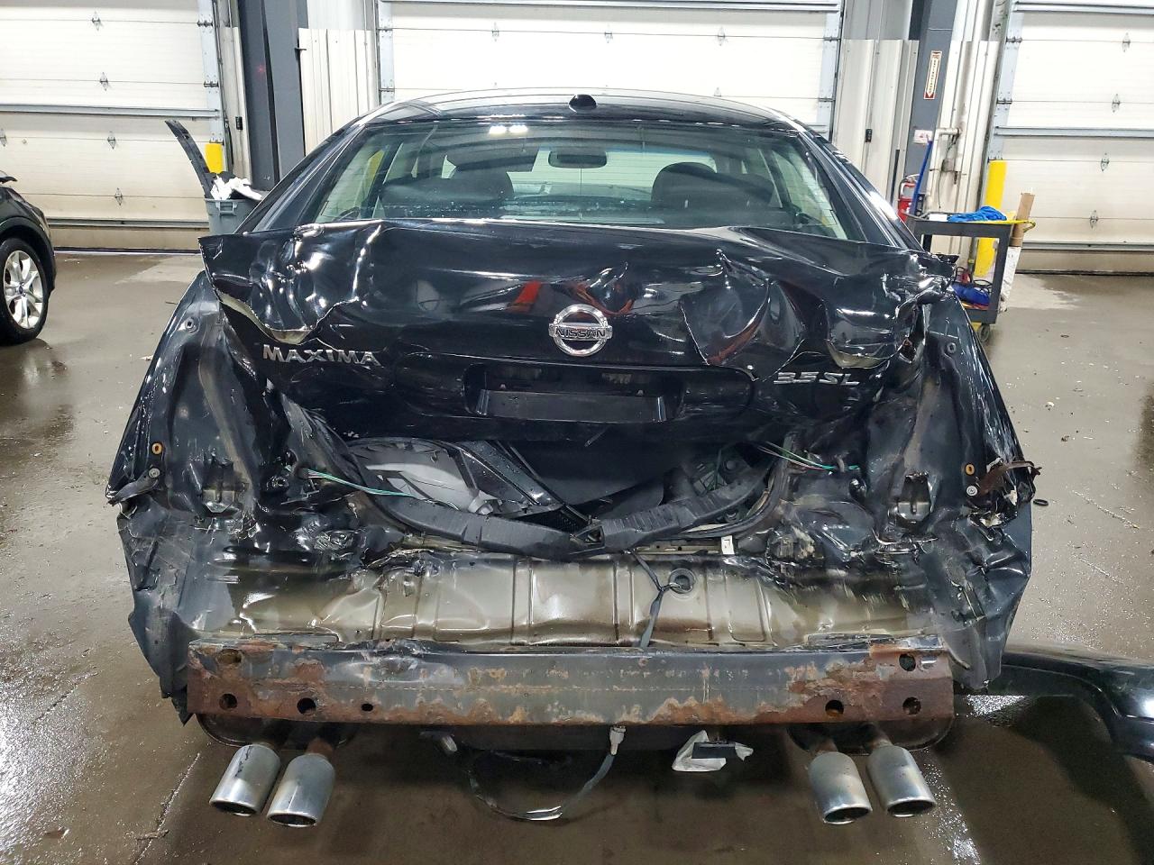 2008 Nissan Maxima 3.5 Se Black vin: 1N4BA41E38C826476