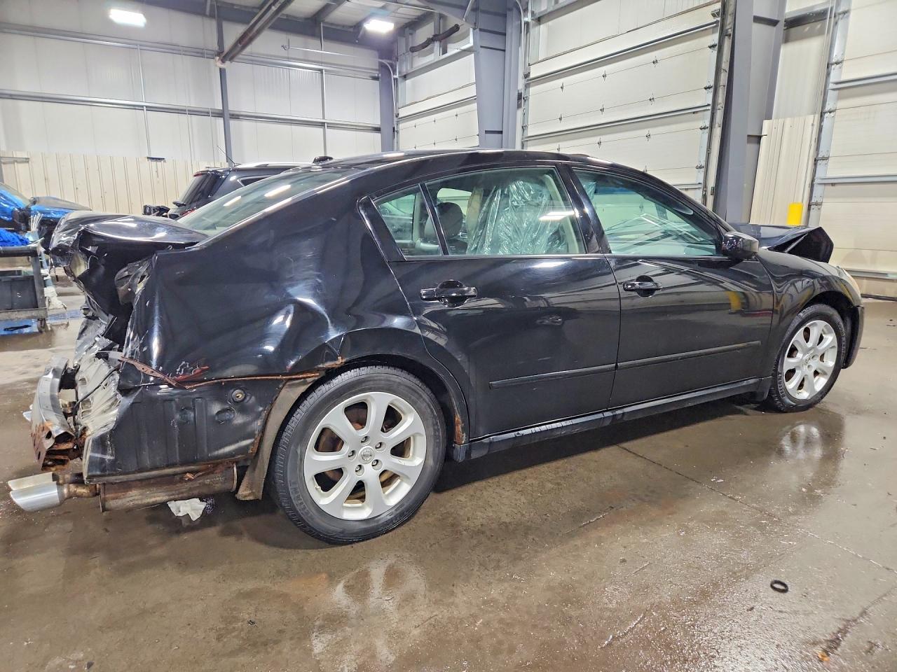 2008 Nissan Maxima 3.5 Se Black vin: 1N4BA41E38C826476