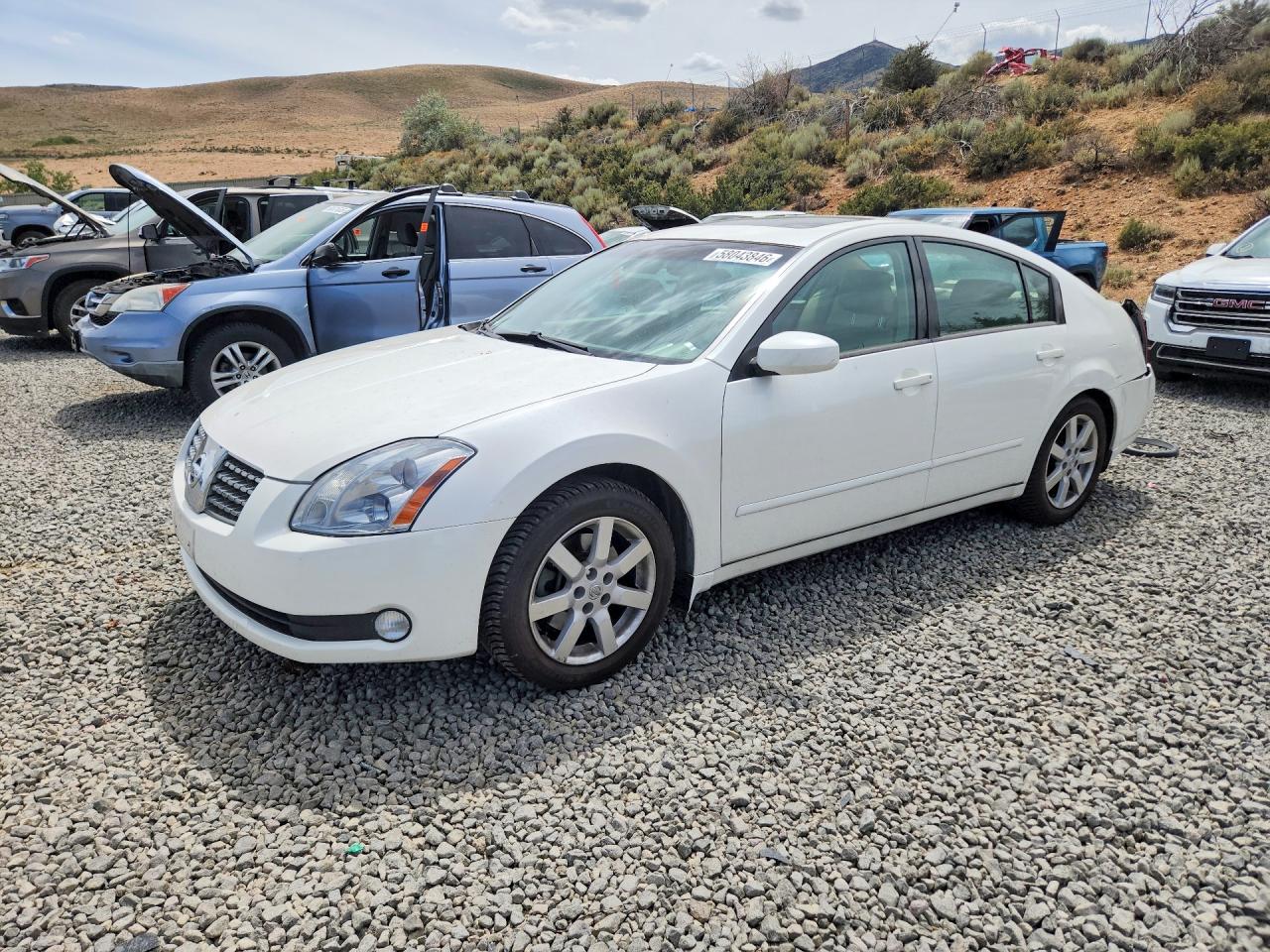 2004 Nissan Maxima 3.5 Se White vin: 1N4BA41E44C855382