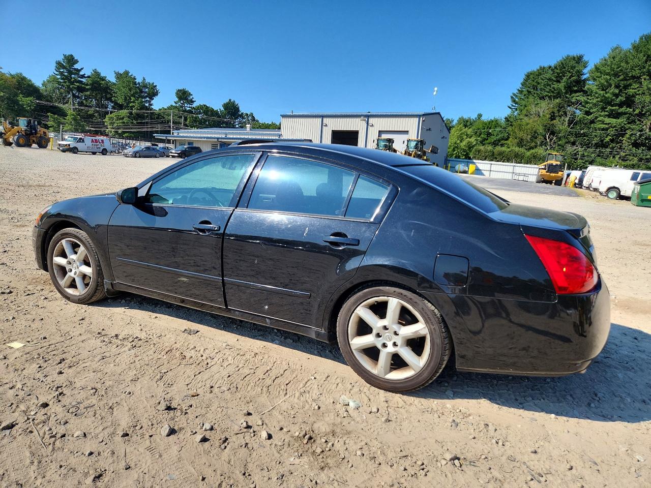 2004 Nissan Maxima 3.5 Se Черный vin: 1N4BA41E44C862865