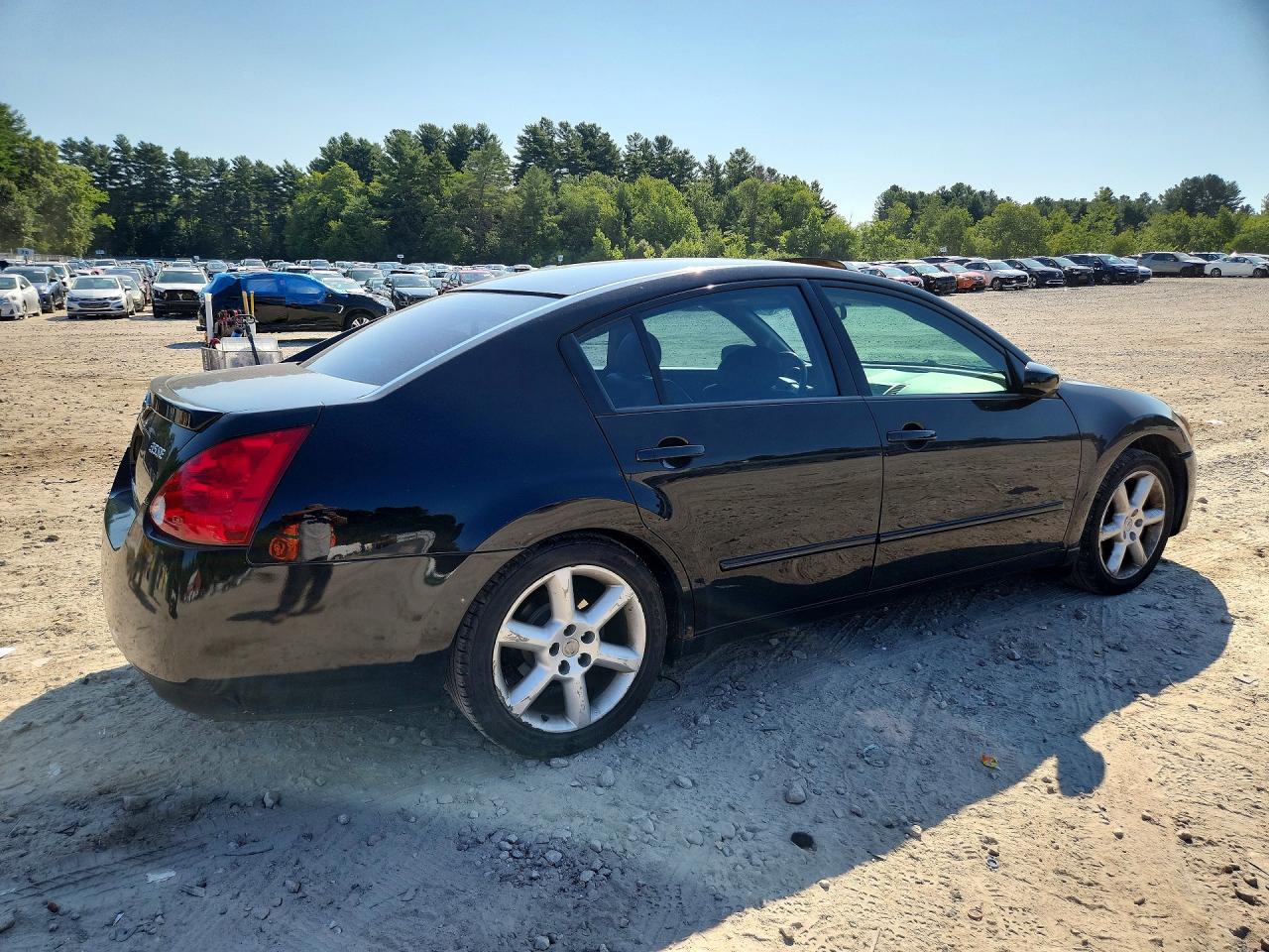 2004 Nissan Maxima 3.5 Se Черный vin: 1N4BA41E44C862865