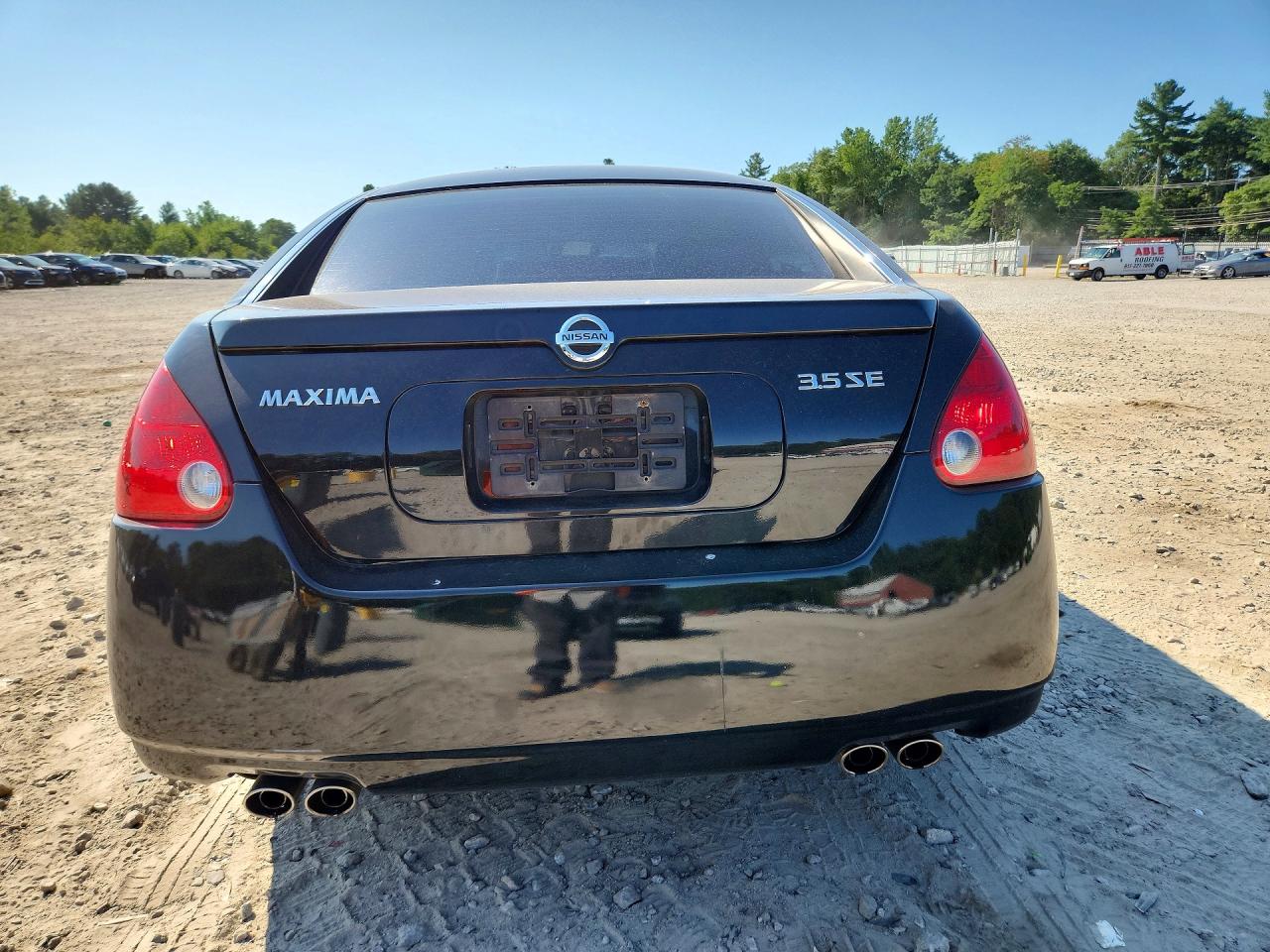 2004 Nissan Maxima 3.5 Se Черный vin: 1N4BA41E44C862865