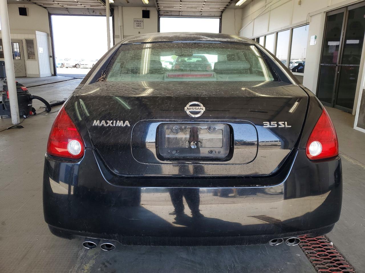 2004 Nissan Maxima 3.5 Se Черный vin: 1N4BA41E44C871226