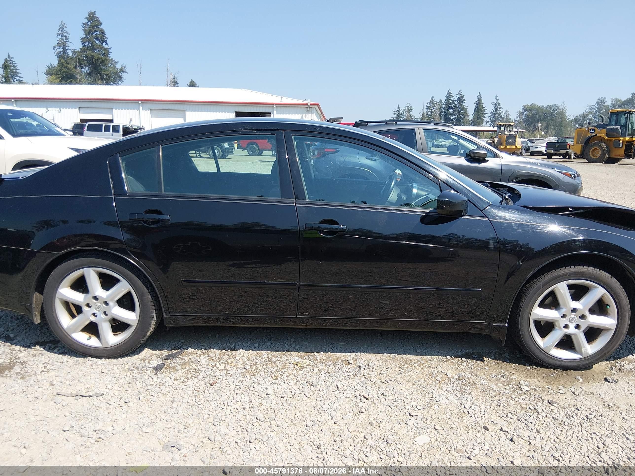 2005 Nissan Maxima 3.5 Se Black vin: 1N4BA41E45C824179