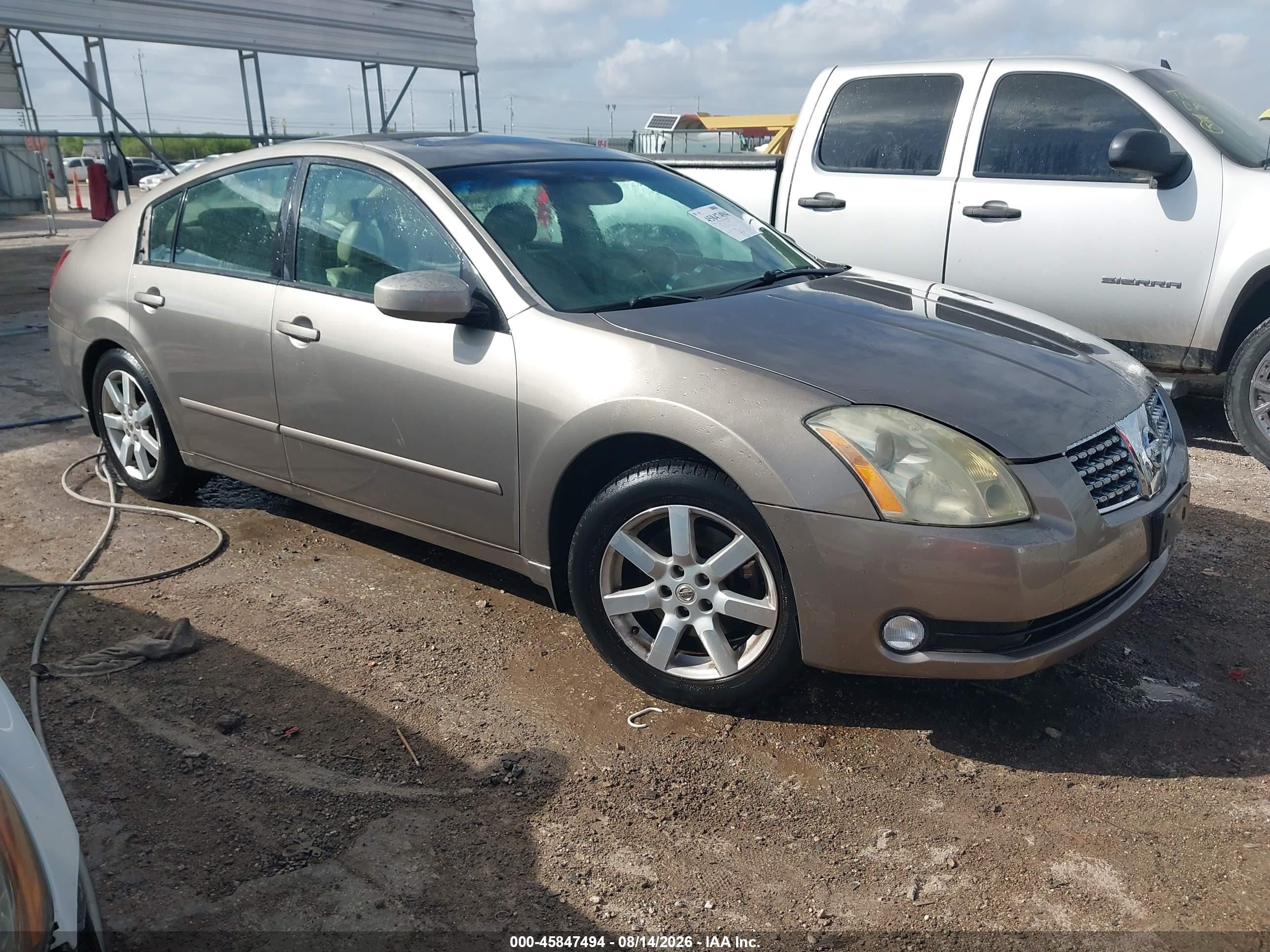 2005 Nissan Maxima 3.5 Sl Коричневый vin: 1N4BA41E45C829849