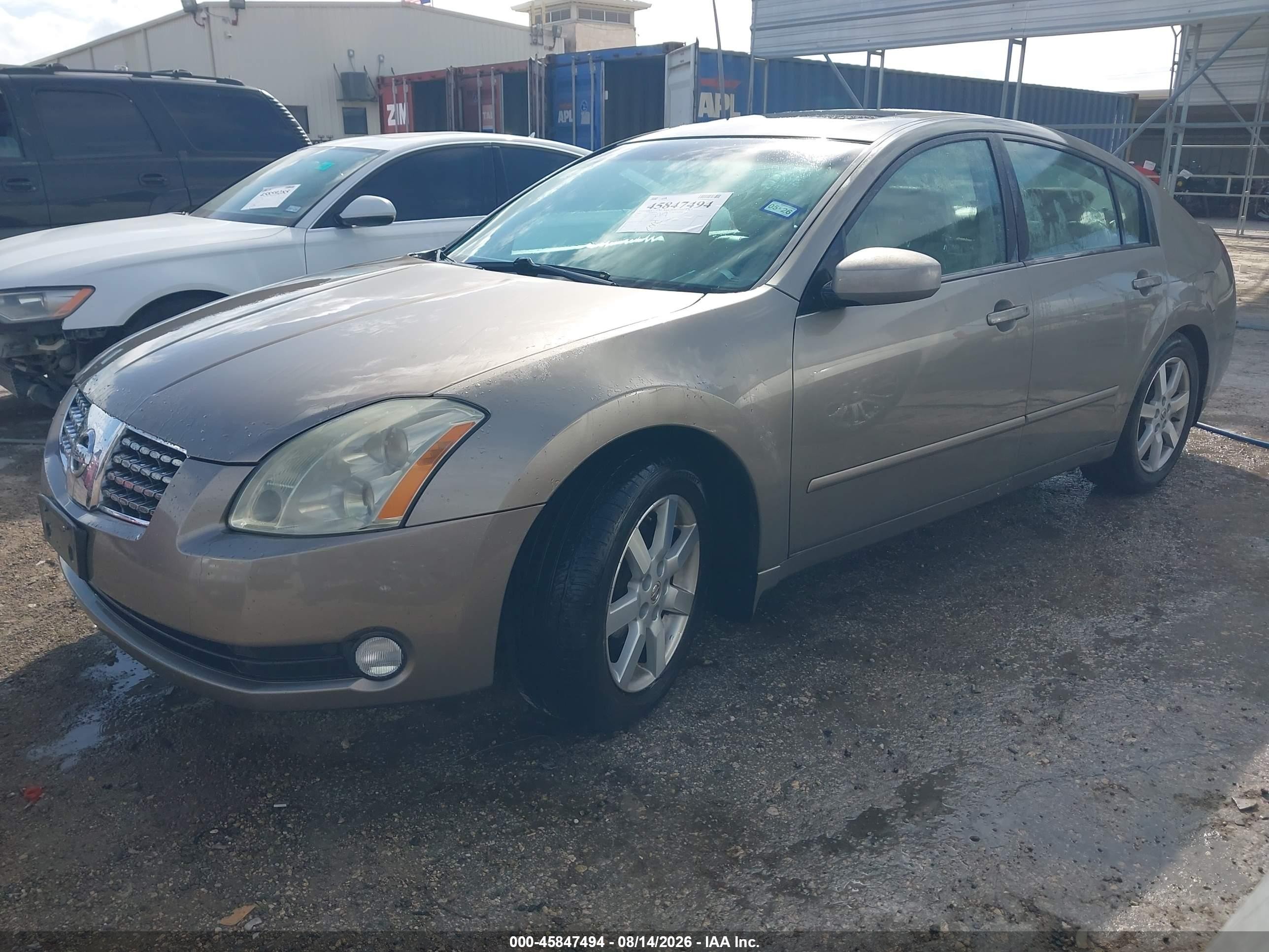 2005 Nissan Maxima 3.5 Sl Brown vin: 1N4BA41E45C829849
