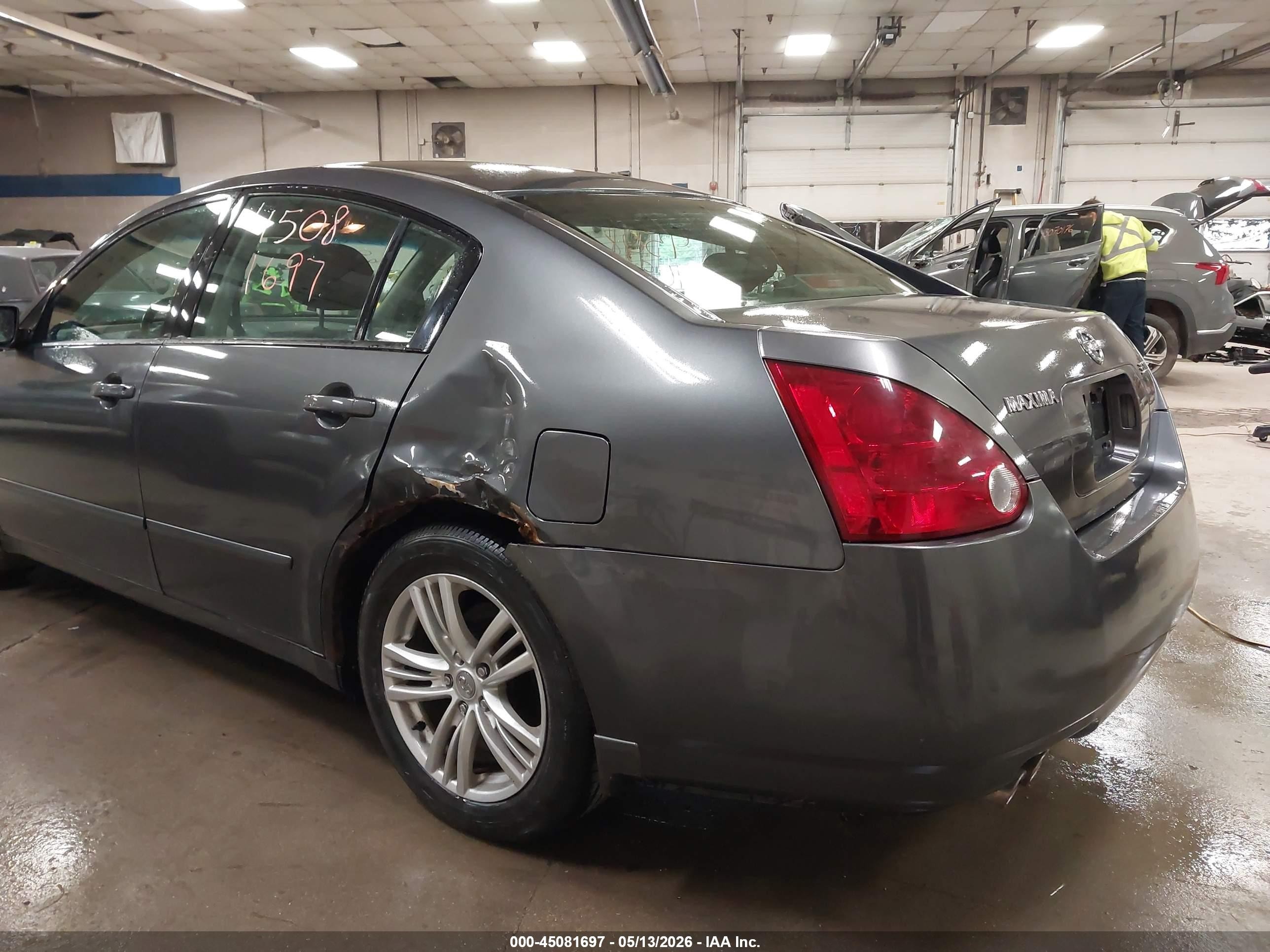 2005 Nissan Maxima 3.5 Sl Gray vin: 1N4BA41E45C855545
