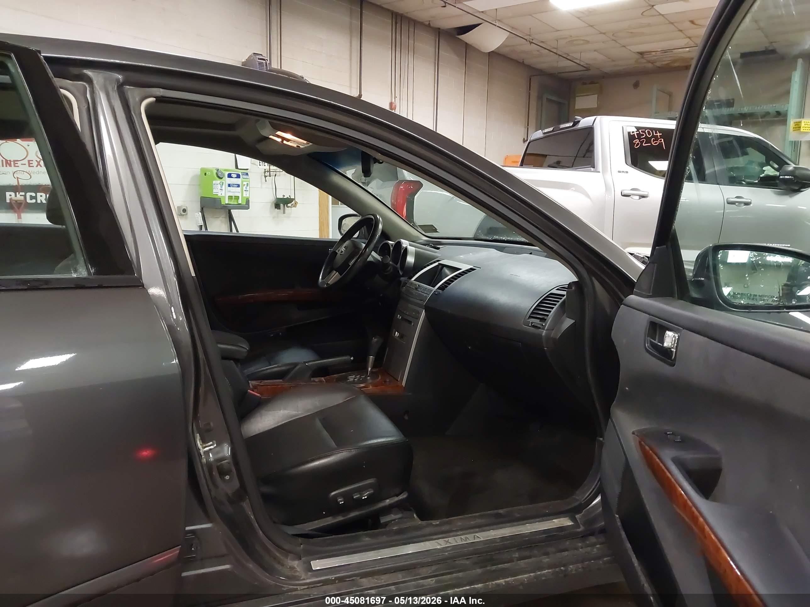2005 Nissan Maxima 3.5 Sl Gray vin: 1N4BA41E45C855545