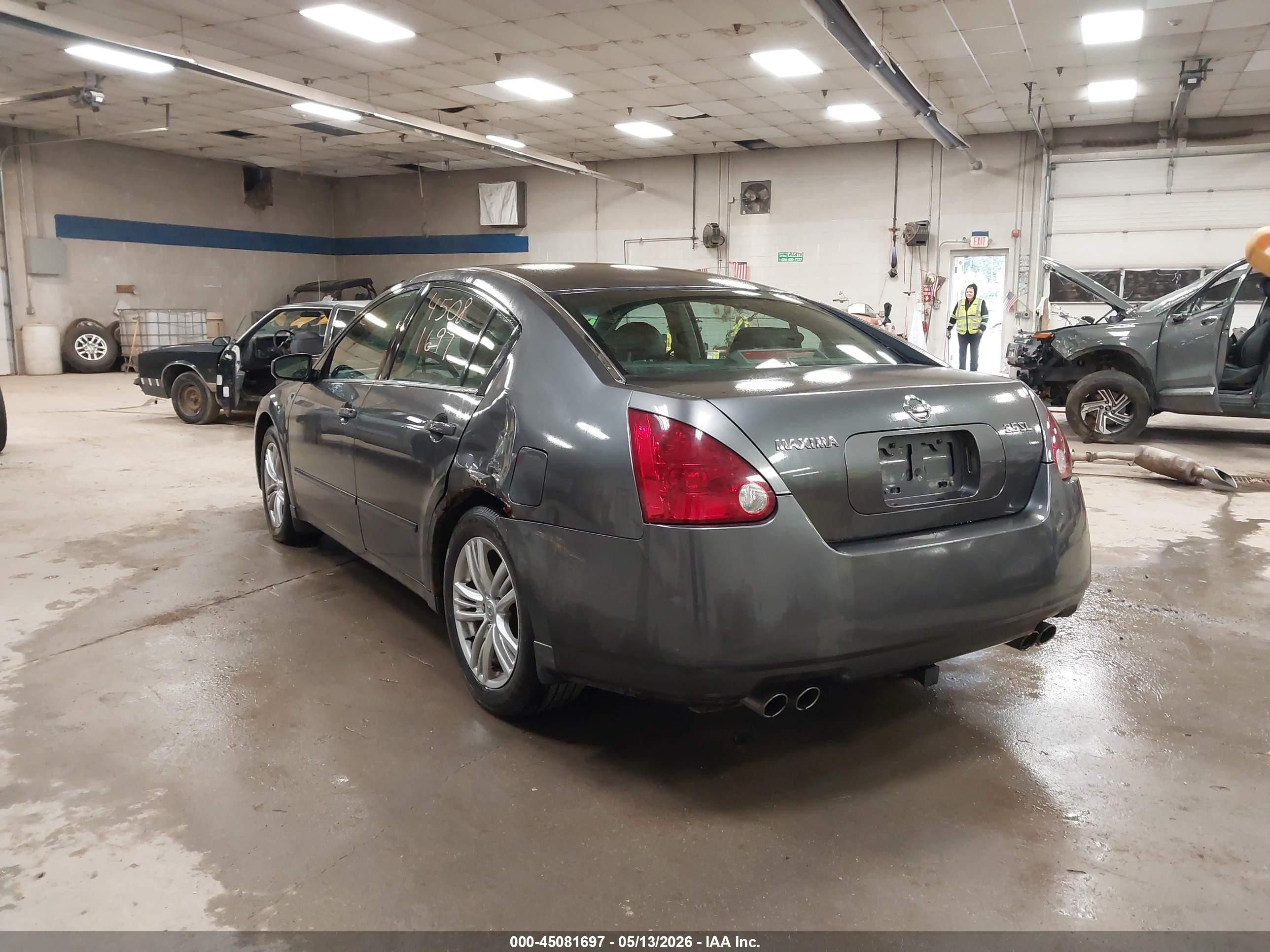 2005 Nissan Maxima 3.5 Sl Gray vin: 1N4BA41E45C855545