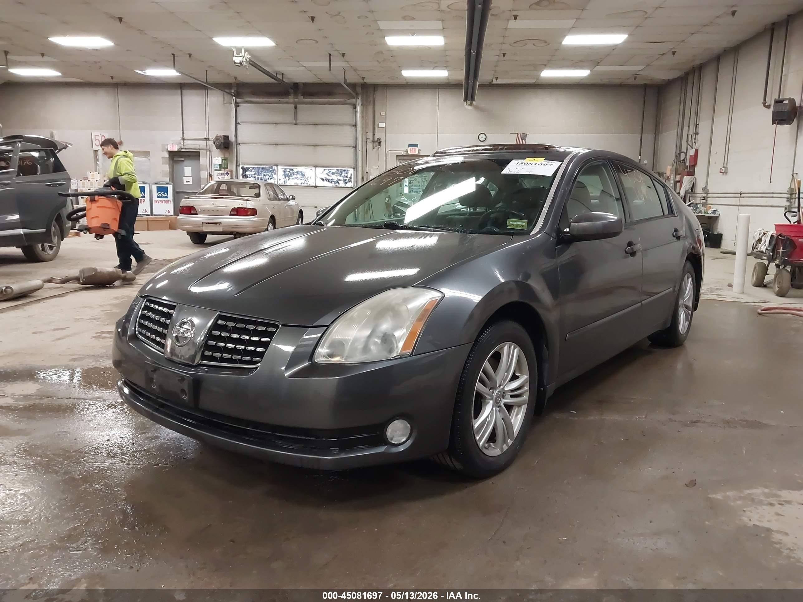2005 Nissan Maxima 3.5 Sl Gray vin: 1N4BA41E45C855545