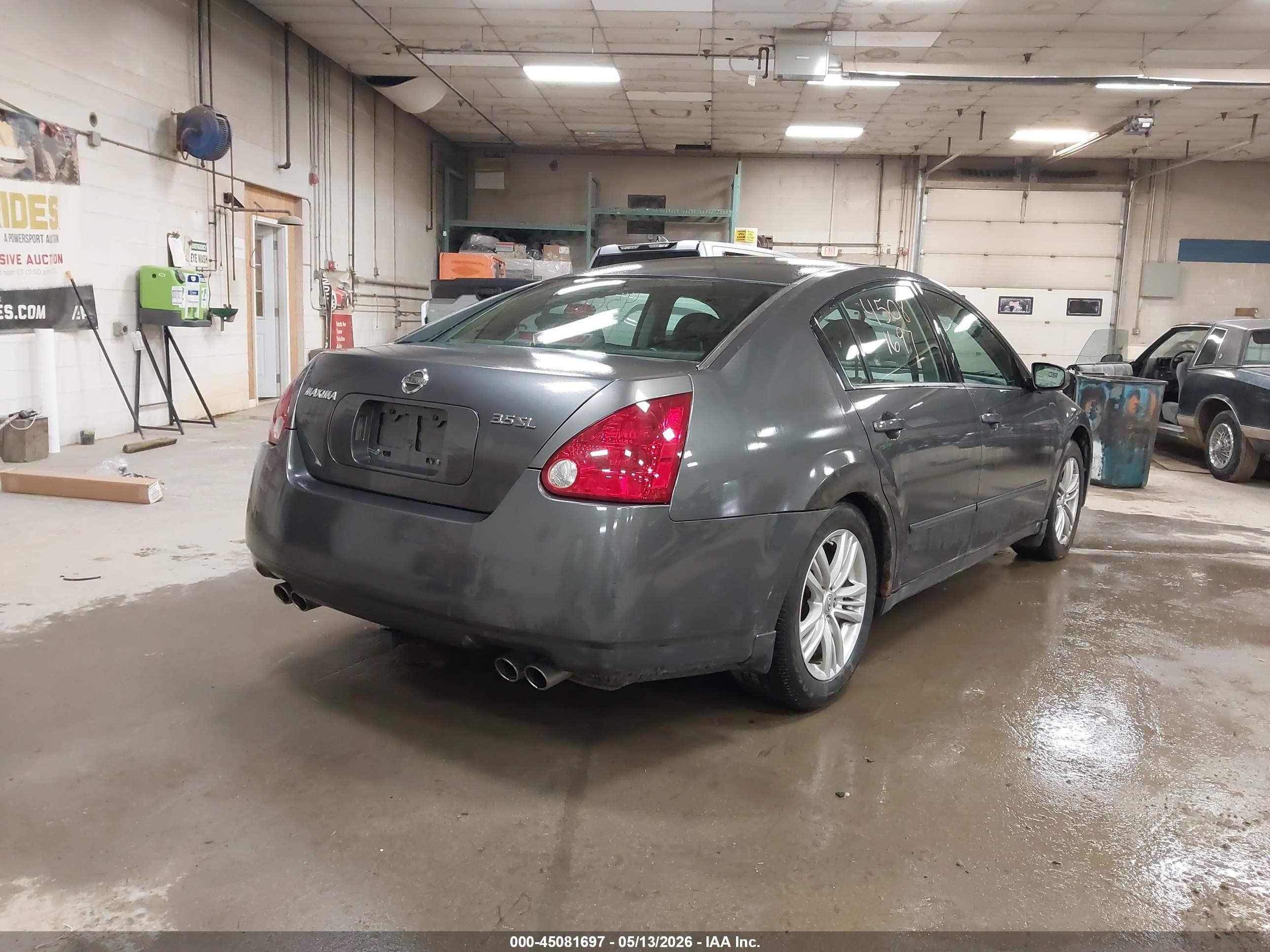 2005 Nissan Maxima 3.5 Sl Gray vin: 1N4BA41E45C855545