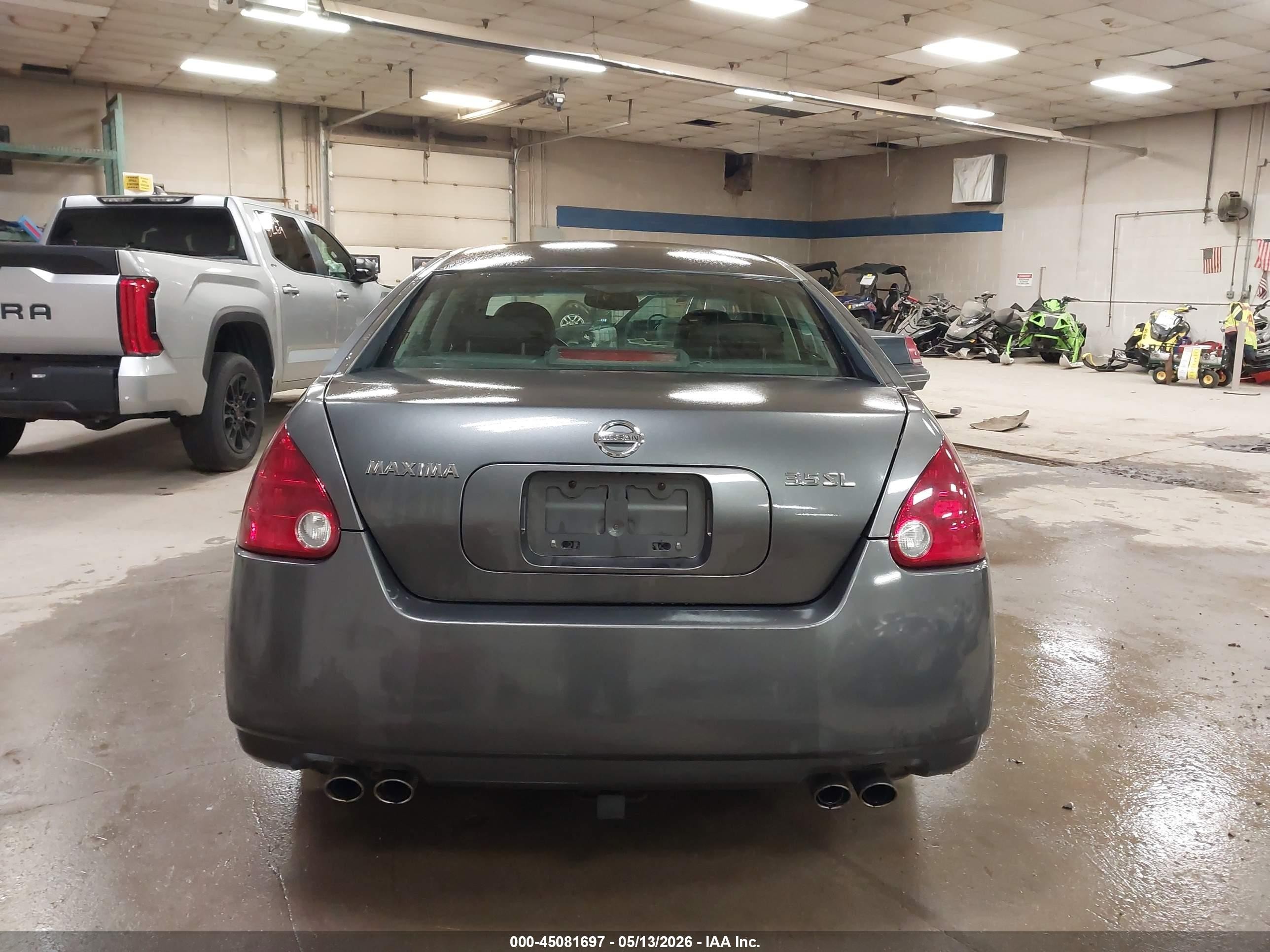 2005 Nissan Maxima 3.5 Sl Gray vin: 1N4BA41E45C855545