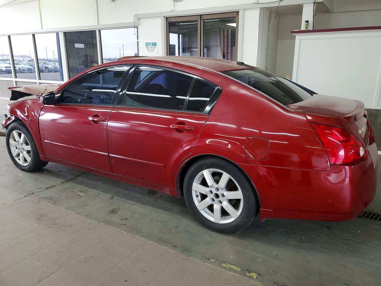 2005 Nissan Maxima 3.5 Se Burgundy vin: 1N4BA41E45C862799