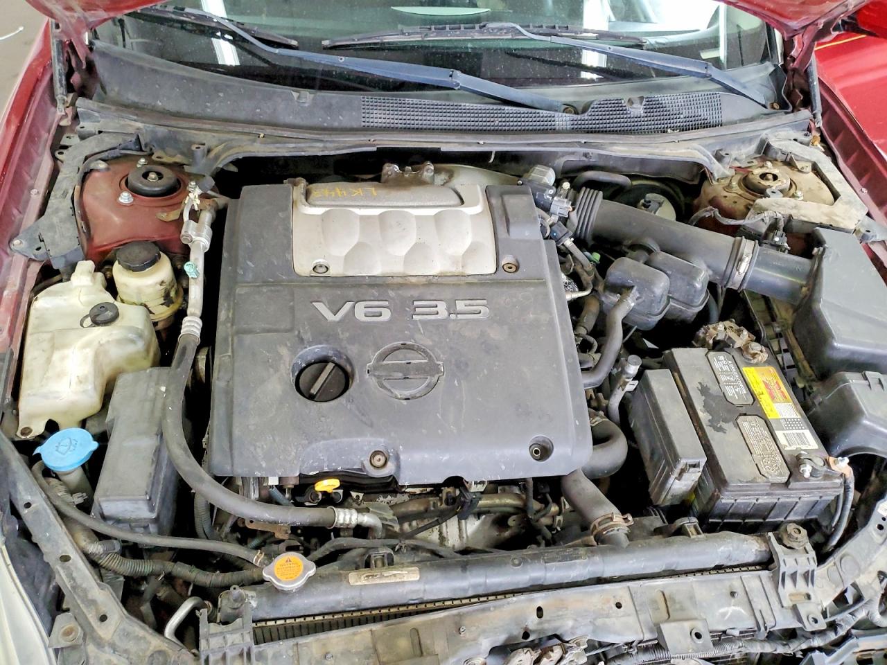 2005 Nissan Maxima 3.5 Se Burgundy vin: 1N4BA41E45C862799