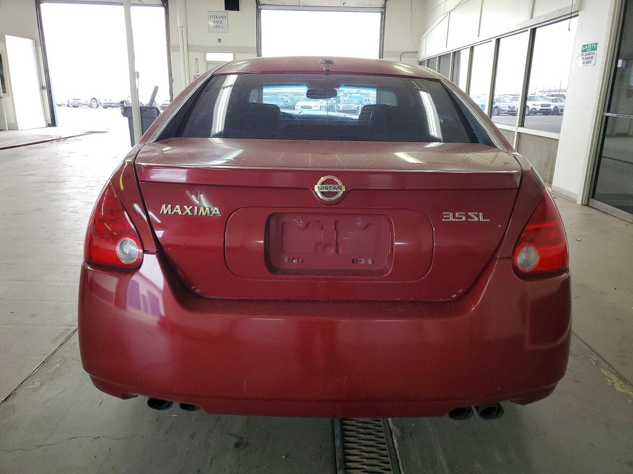 2005 Nissan Maxima 3.5 Se Burgundy vin: 1N4BA41E45C862799