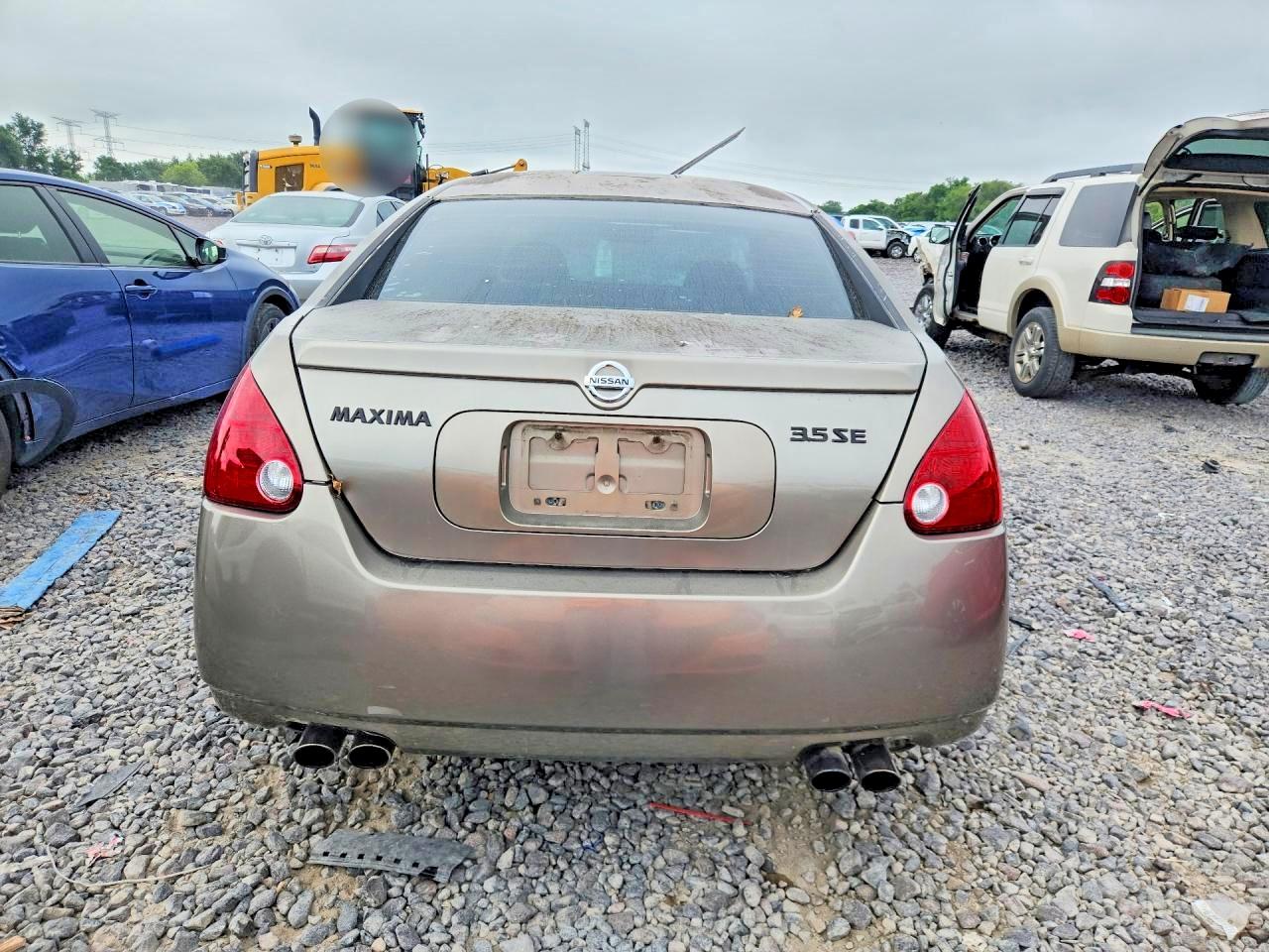 2006 Nissan Maxima 3.5 Se Gold vin: 1N4BA41E46C860018