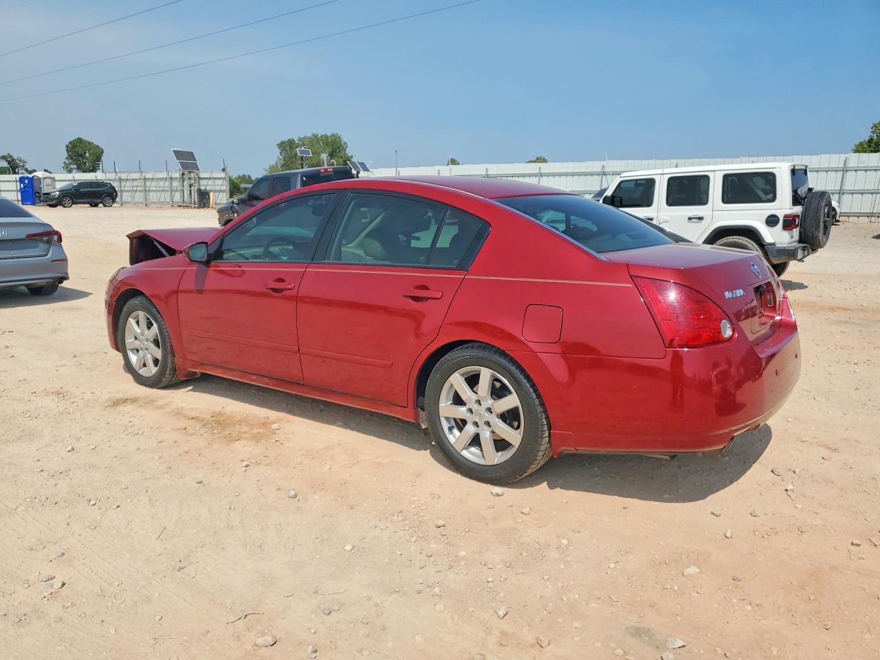 2006 Nissan Maxima 3.5 Se Red vin: 1N4BA41E46C864876