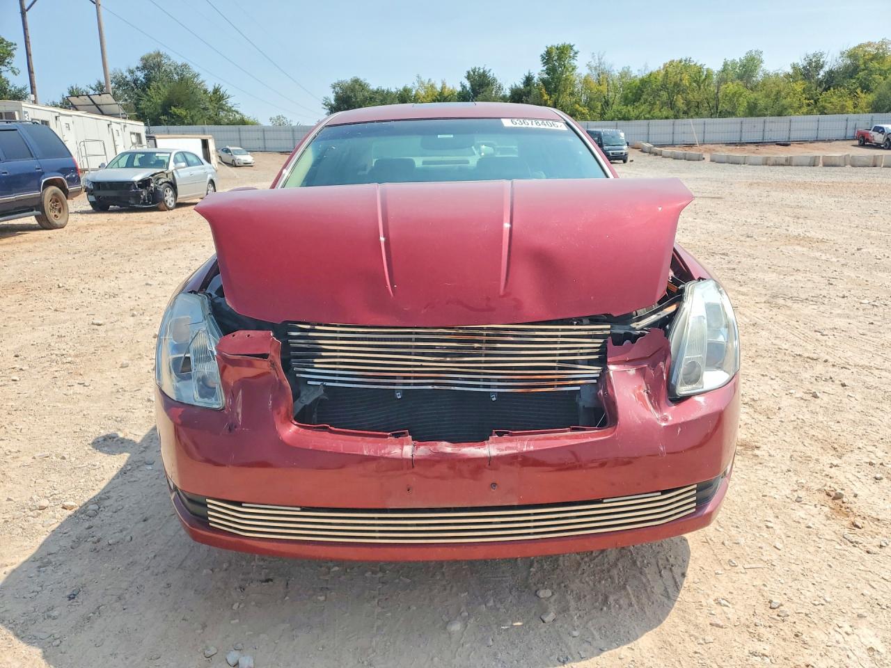 2006 Nissan Maxima 3.5 Se Red vin: 1N4BA41E46C864876