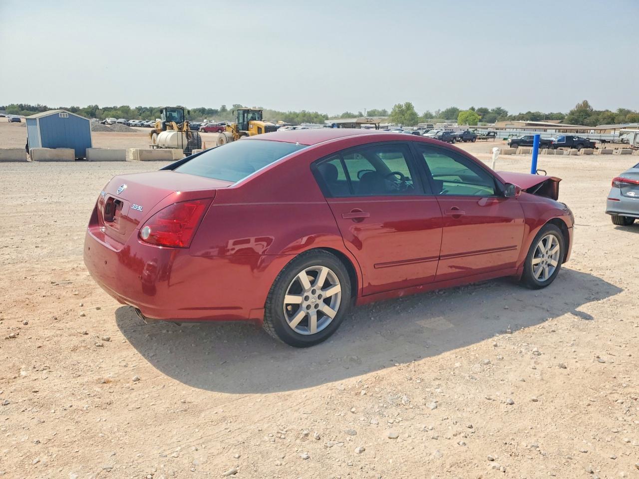 2006 Nissan Maxima 3.5 Se Red vin: 1N4BA41E46C864876