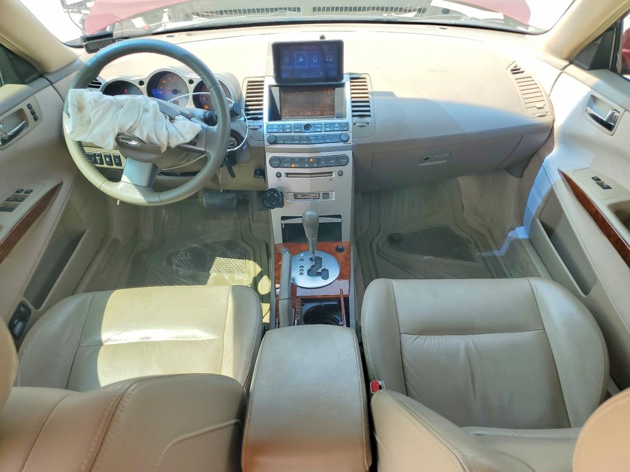 2006 Nissan Maxima 3.5 Se Red vin: 1N4BA41E46C864876