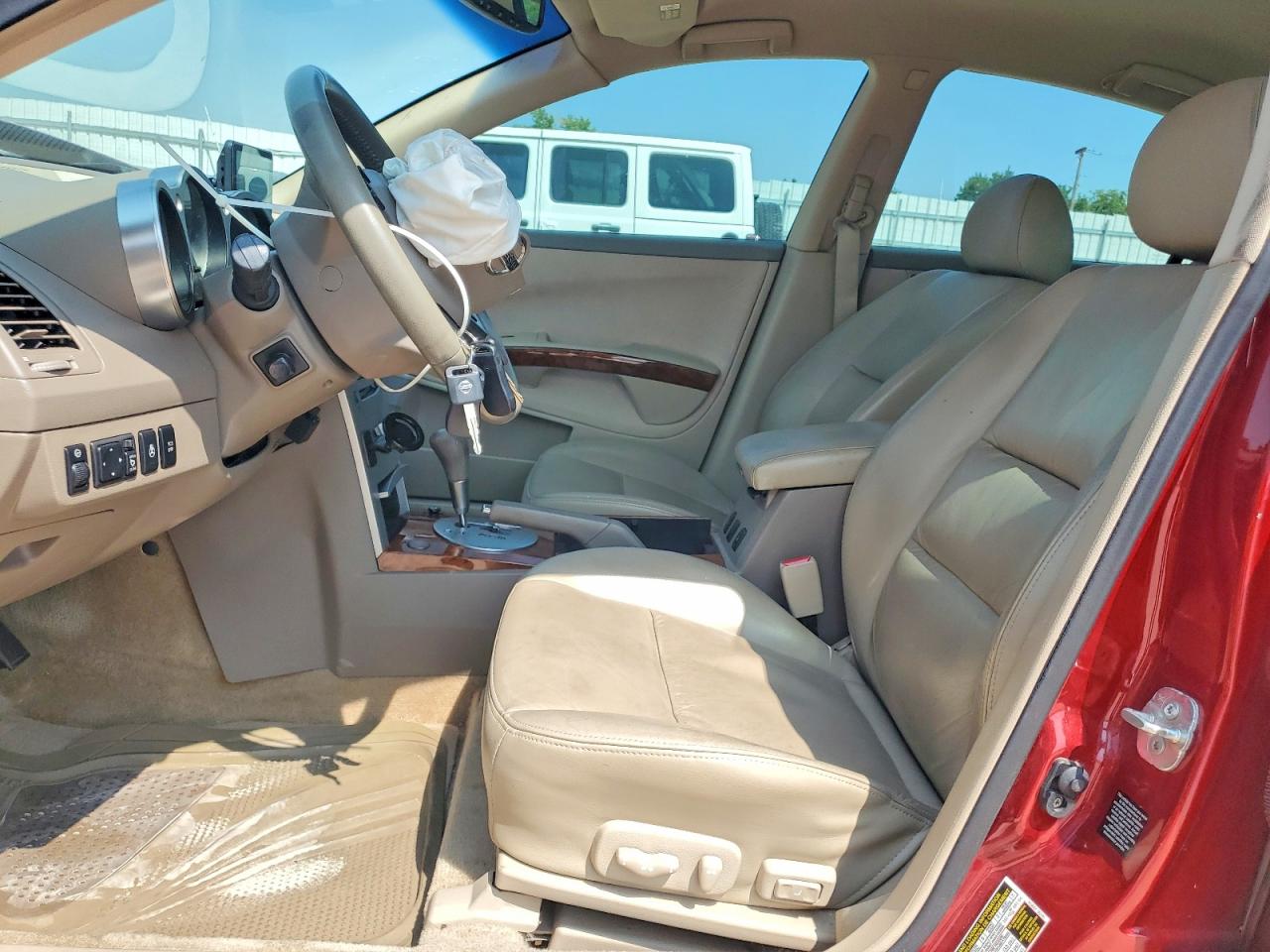 2006 Nissan Maxima 3.5 Se Red vin: 1N4BA41E46C864876