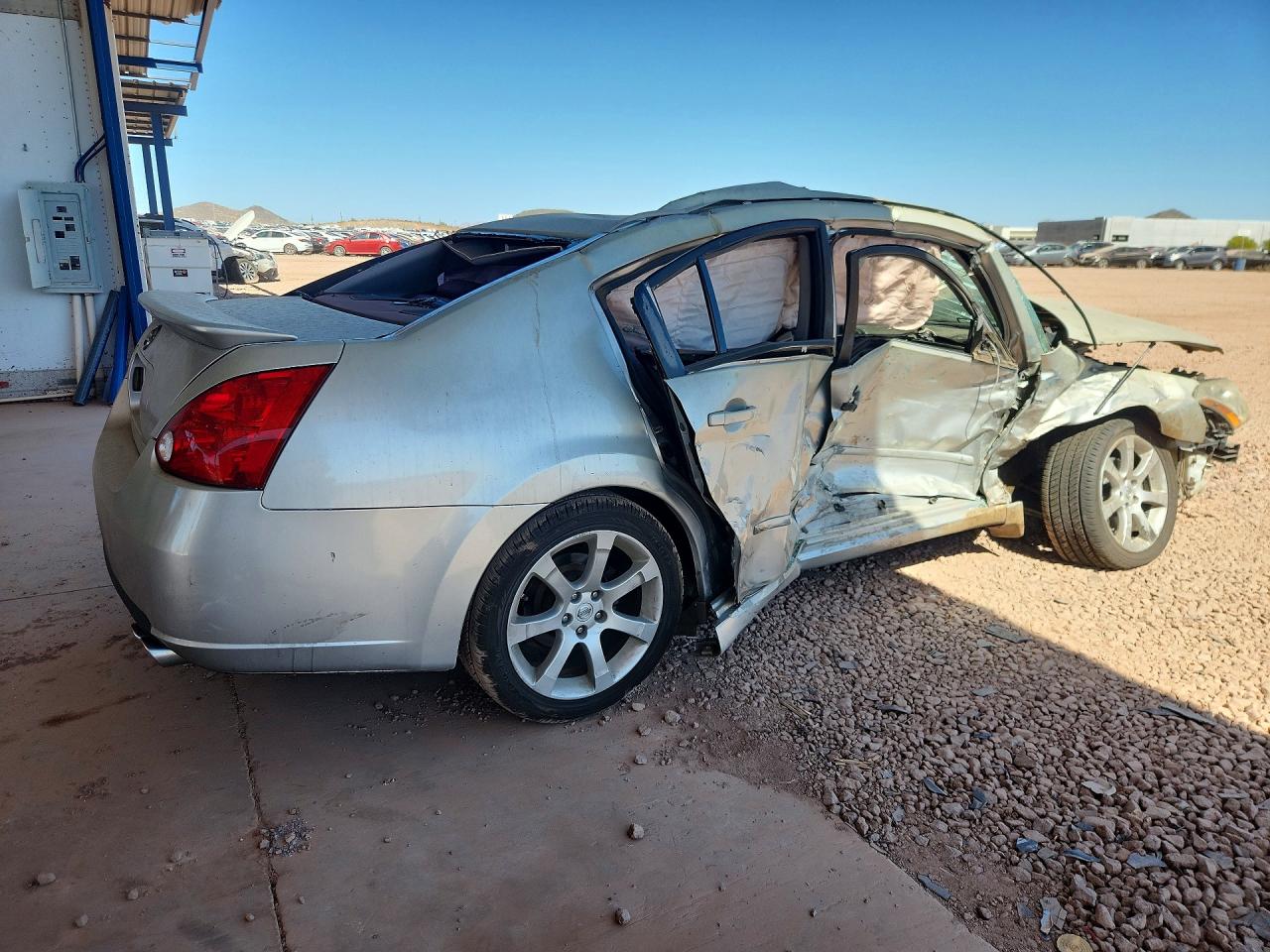 2007 Nissan Maxima 3.5 Se Серебряный vin: 1N4BA41E47C823567