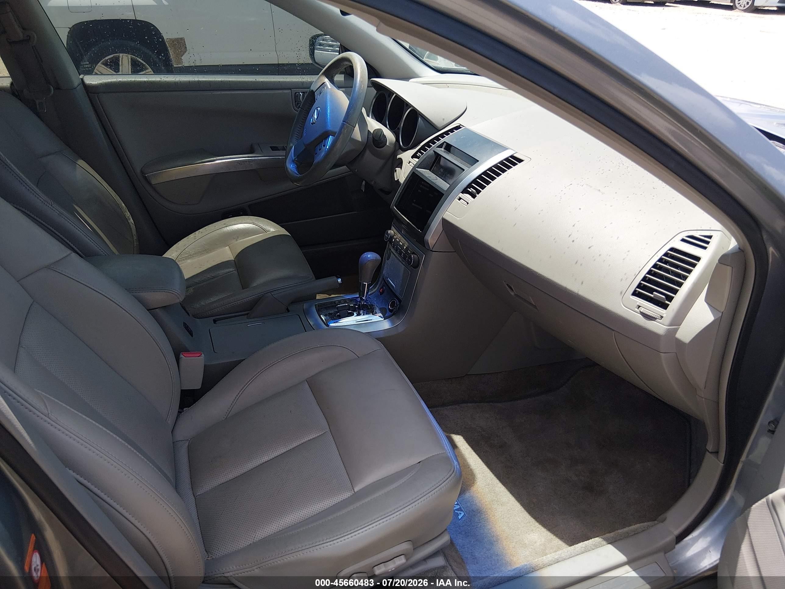 2007 Nissan Maxima 3.5 Se Gray vin: 1N4BA41E47C829823