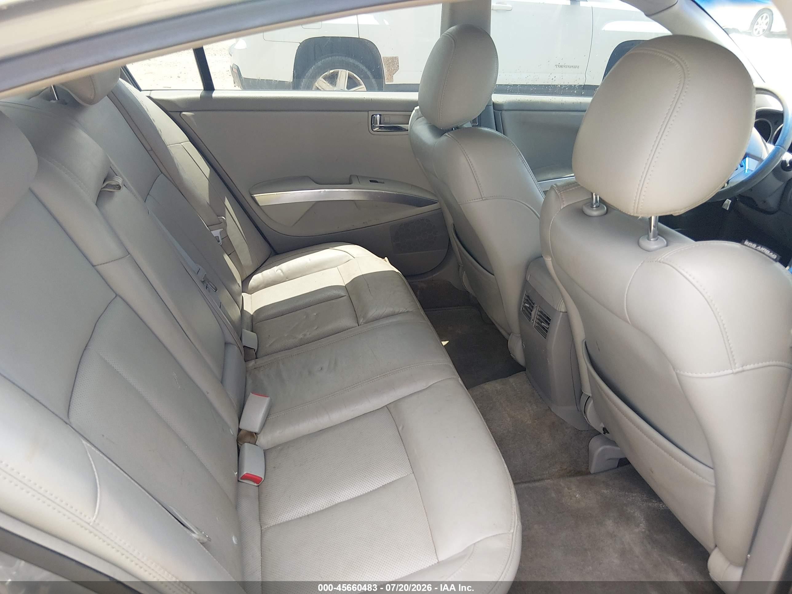 2007 Nissan Maxima 3.5 Se Gray vin: 1N4BA41E47C829823