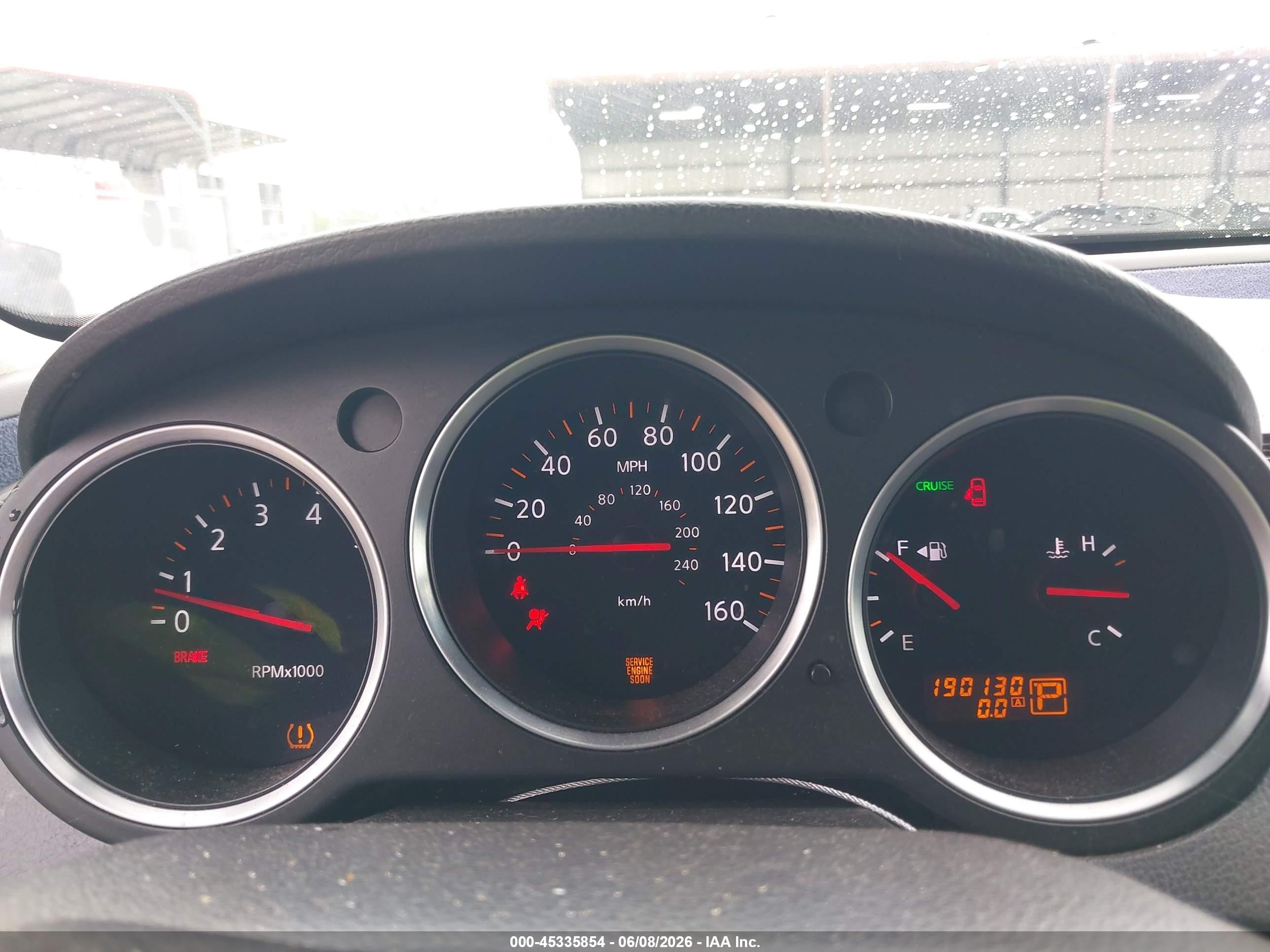 2007 Nissan Maxima 3.5 Se Темно-бордовый vin: 1N4BA41E47C832754