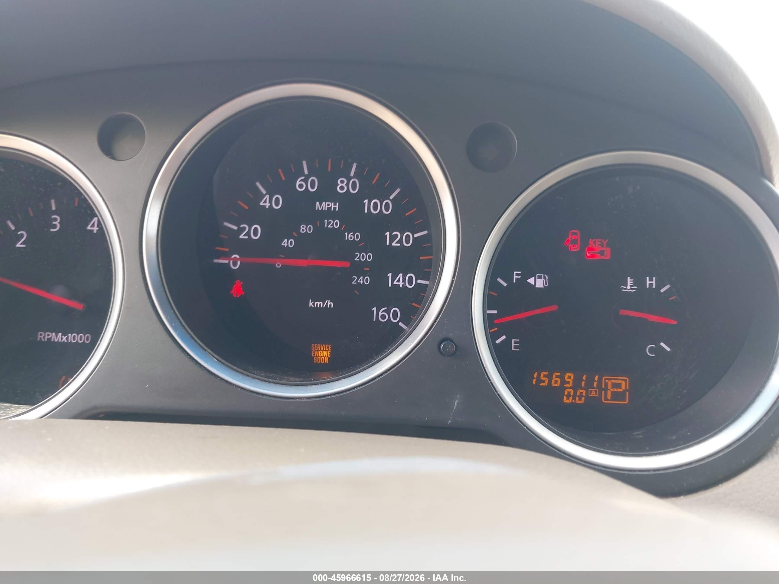 2007 Nissan Maxima 3.5 Sl White vin: 1N4BA41E47C844273
