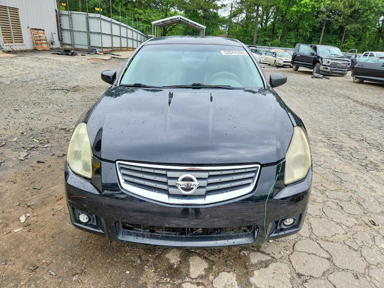 2007 Nissan Maxima 3.5 Se Black vin: 1N4BA41E47C854818