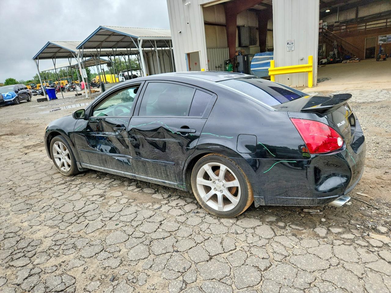 2007 Nissan Maxima 3.5 Se Black vin: 1N4BA41E47C854818