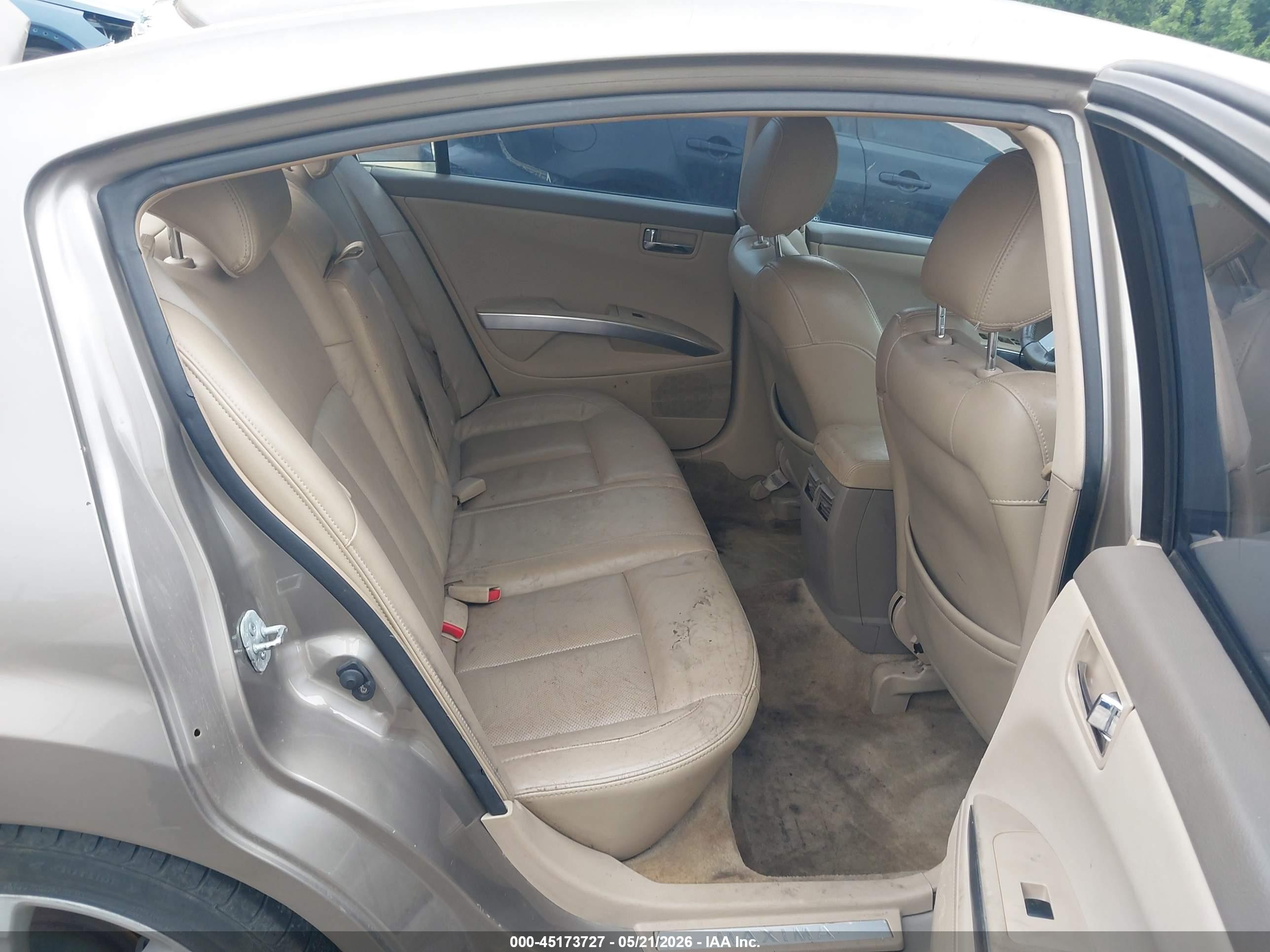 2007 Nissan Maxima 3.5 Se Gray vin: 1N4BA41E47C856018