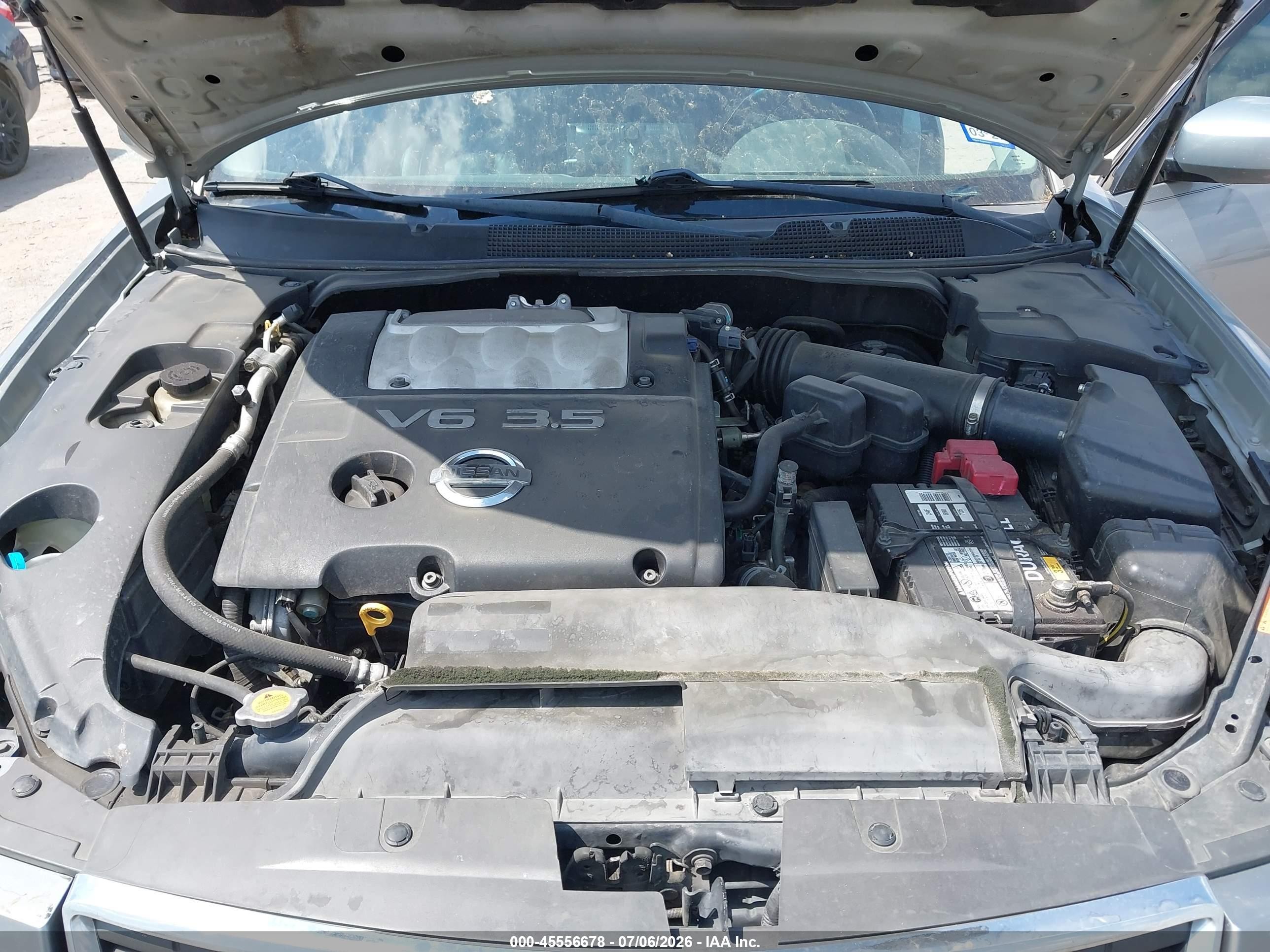 2008 Nissan Maxima 3.5 Sl Silver vin: 1N4BA41E48C807354