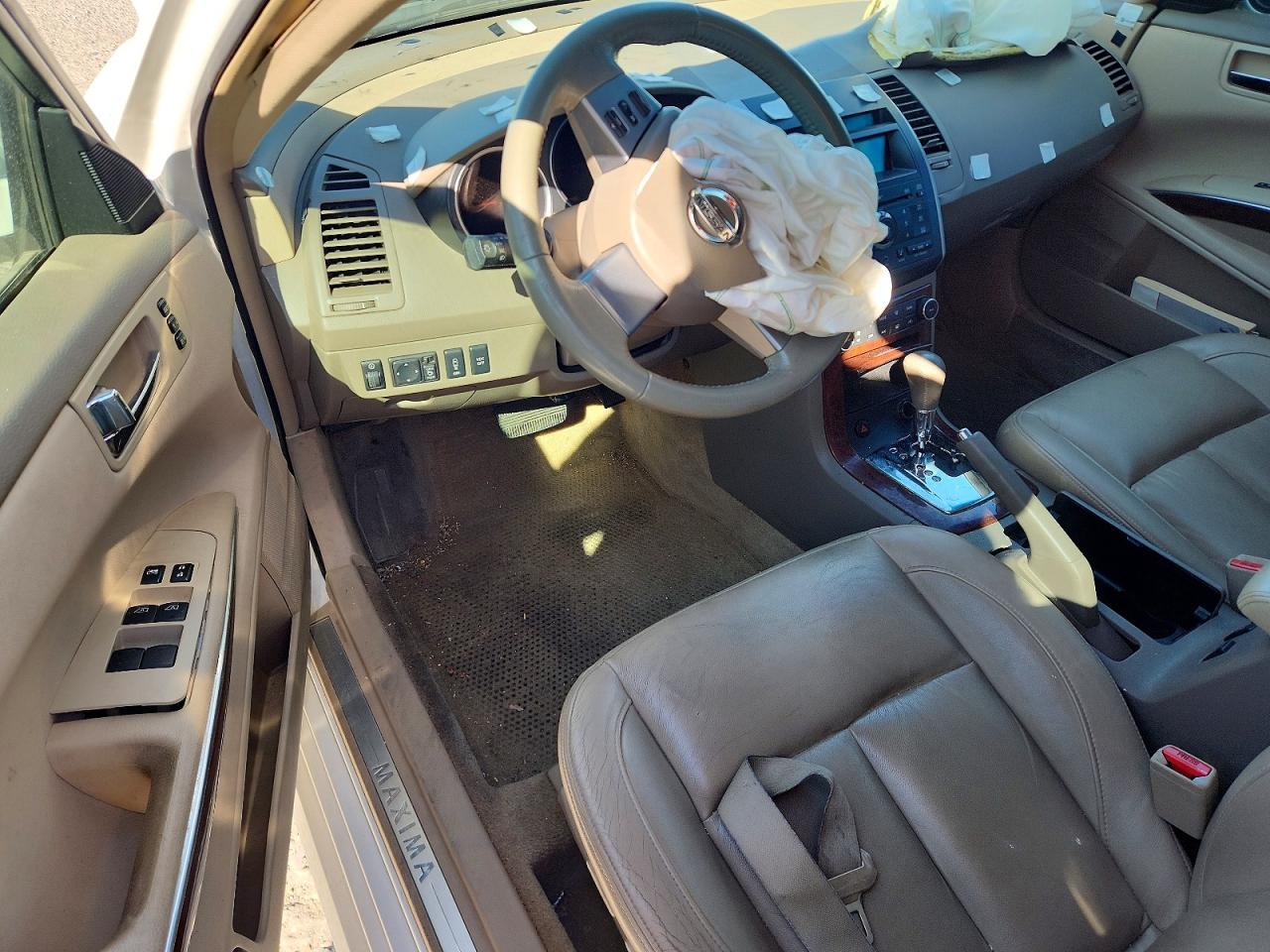 2008 Nissan Maxima 3.5 Se White vin: 1N4BA41E48C813879