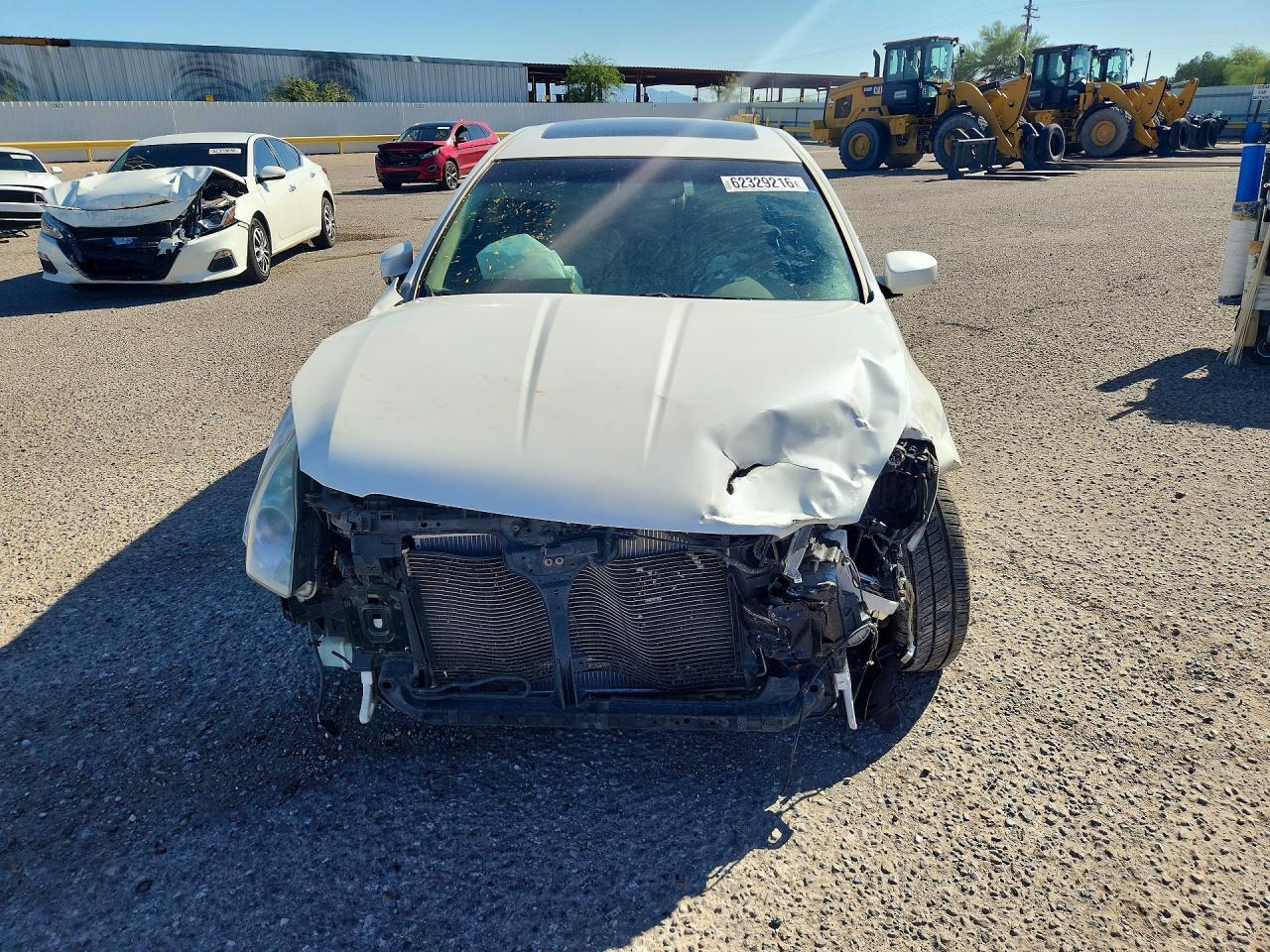 2008 Nissan Maxima 3.5 Se White vin: 1N4BA41E48C813879