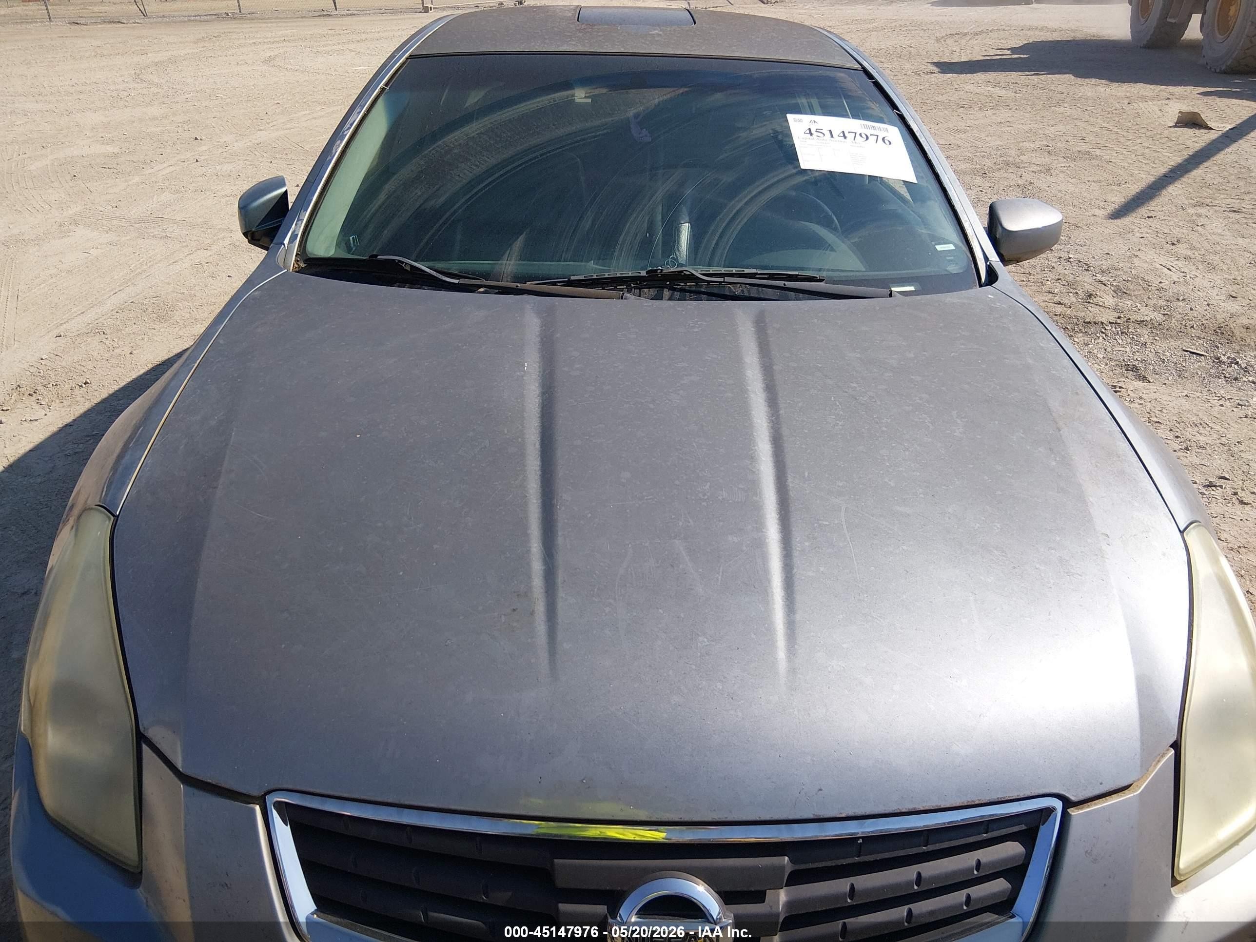 2008 Nissan Maxima 3.5 Sl Gray vin: 1N4BA41E48C829175