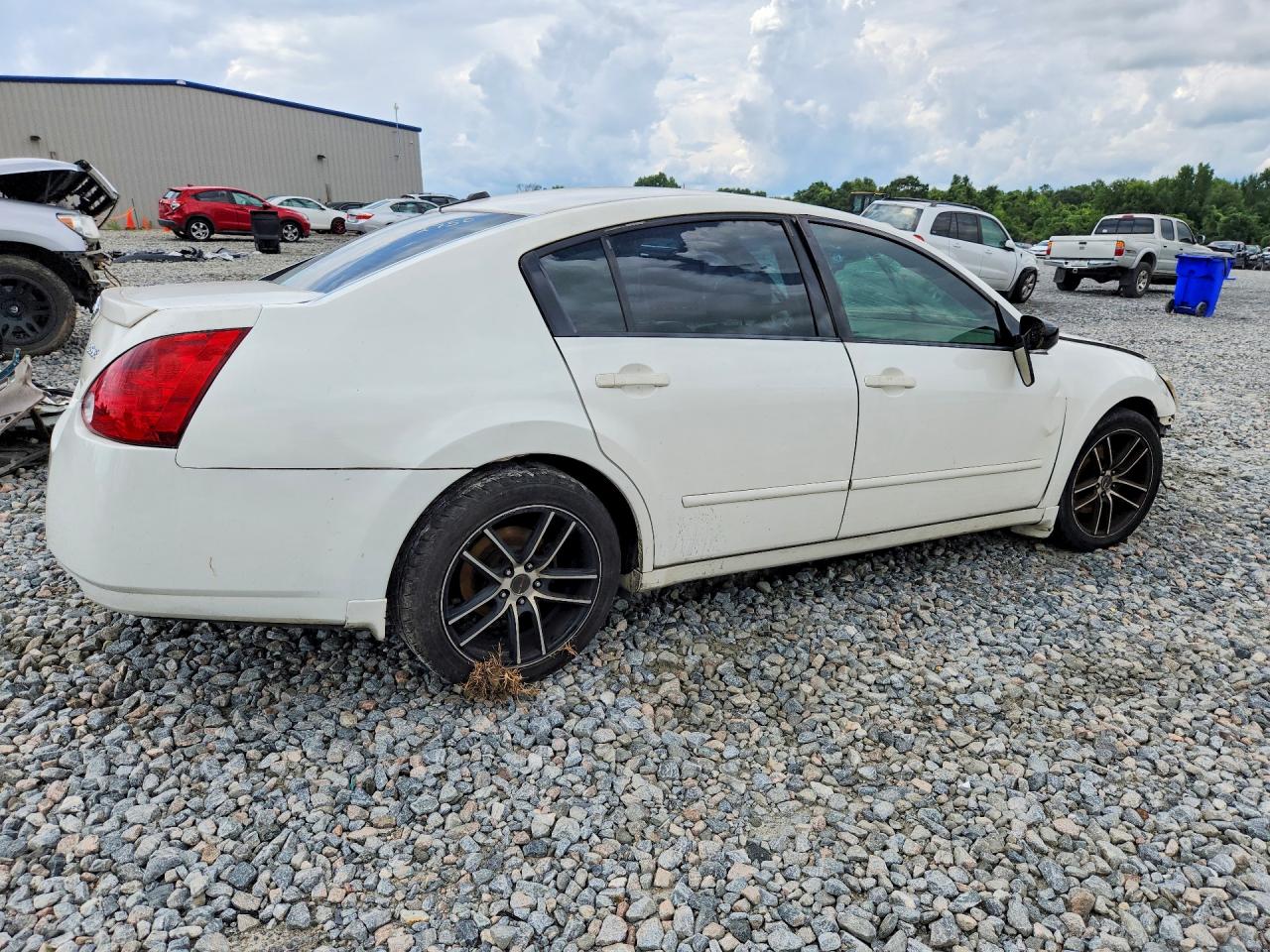 2004 Nissan Maxima 3.5 Se White vin: 1N4BA41E54C883286