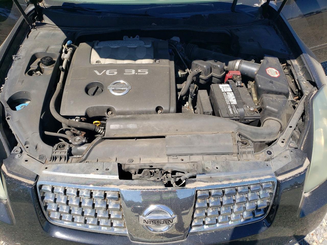 2004 Nissan Maxima 3.5 Se Black vin: 1N4BA41E54C928632
